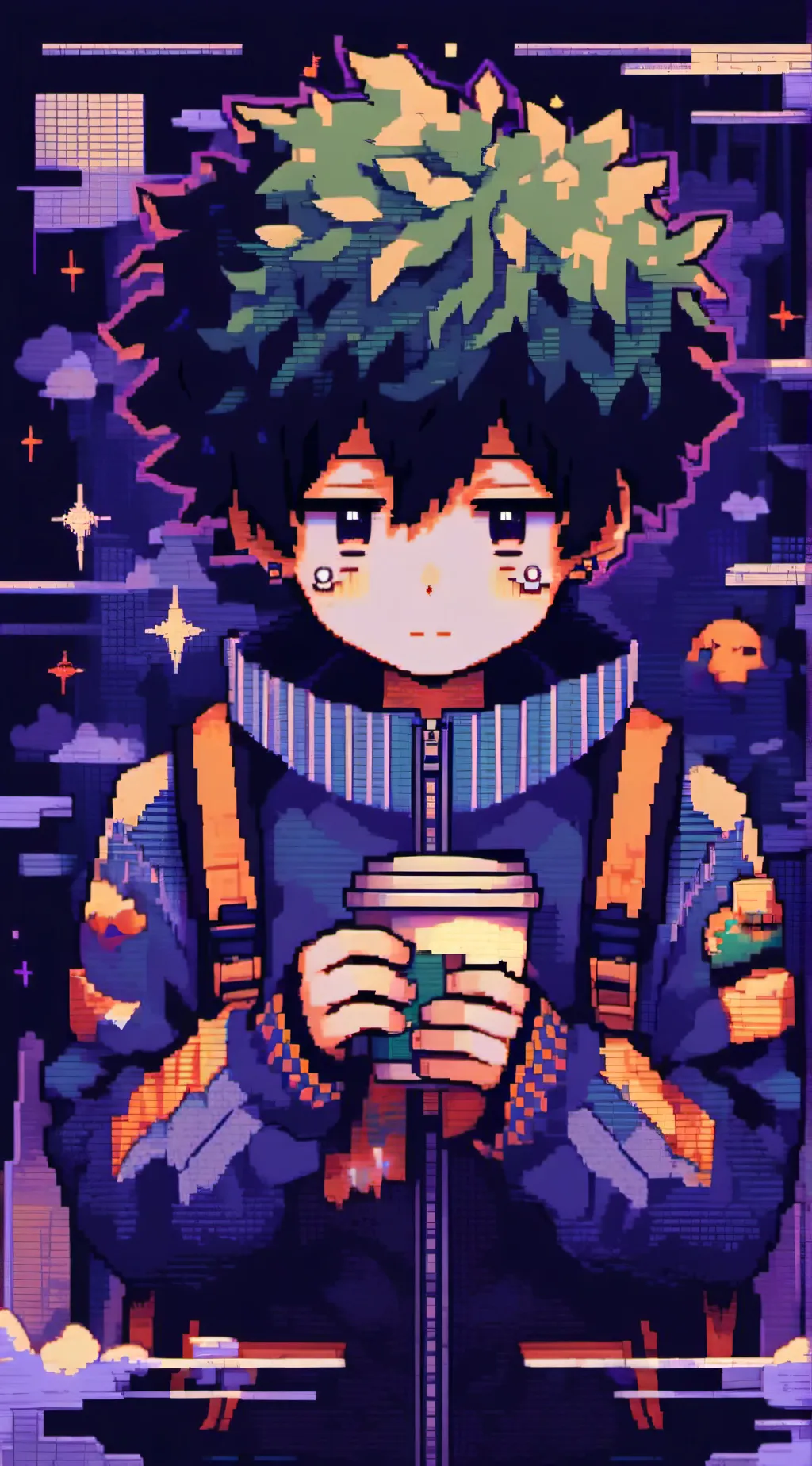 ai character: bakugo background