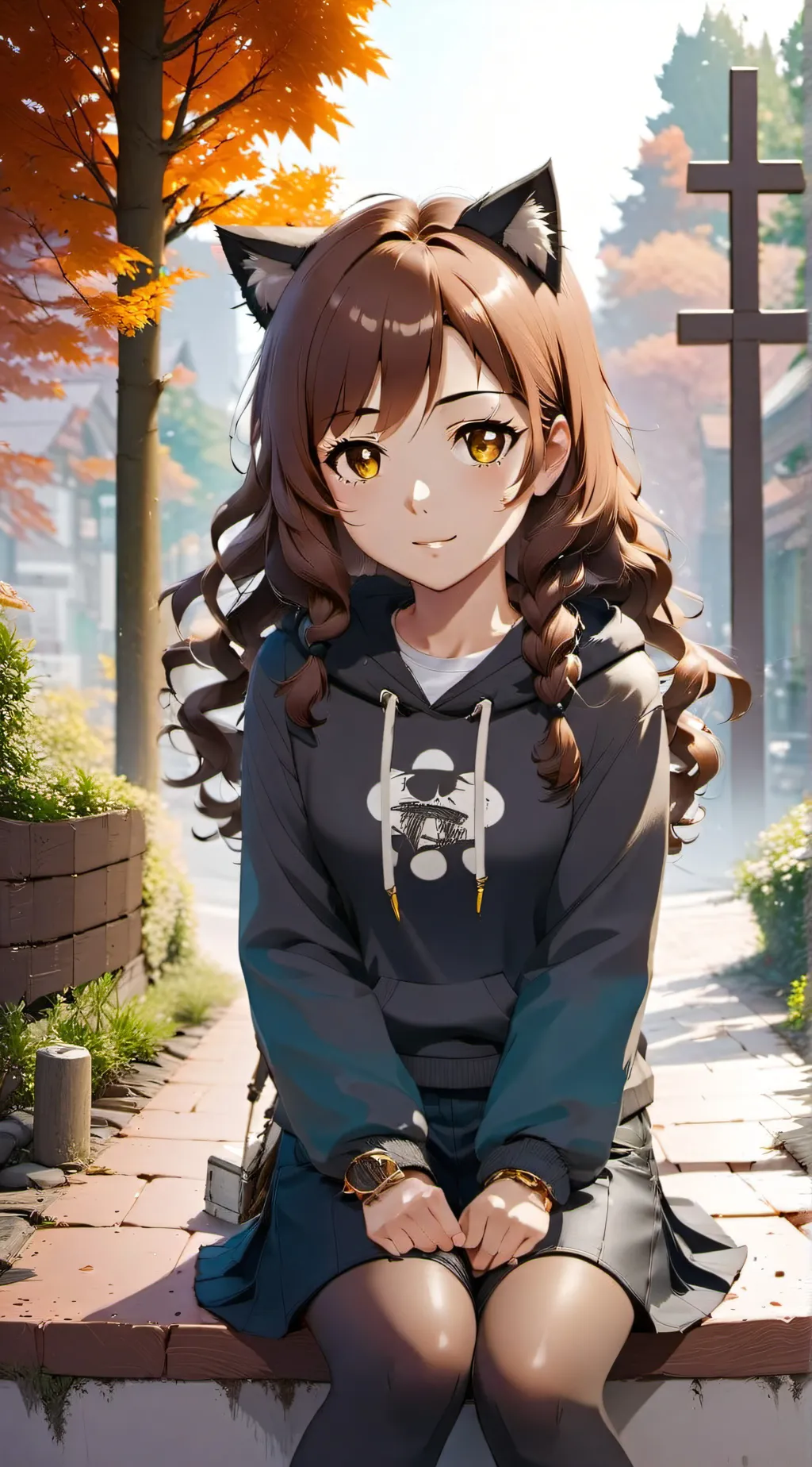 ai character: Hana background