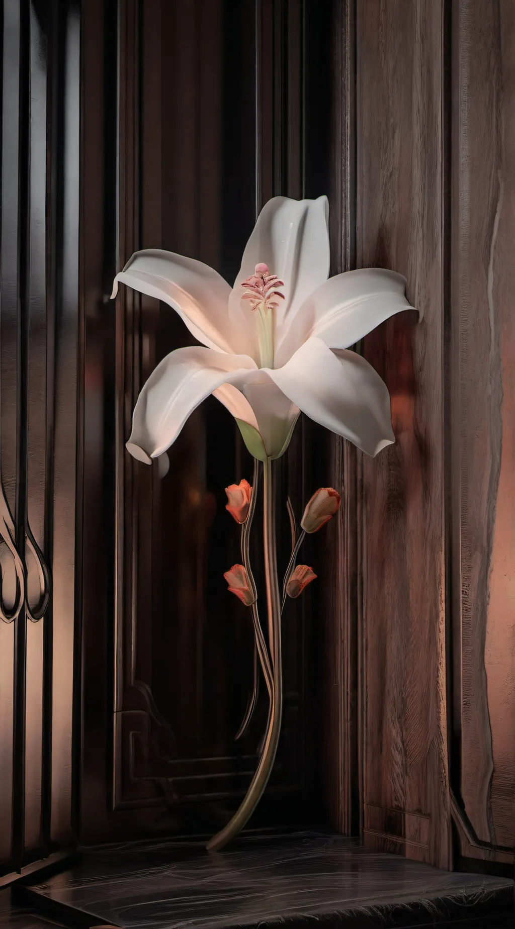 ai character: Adivinha Flor background