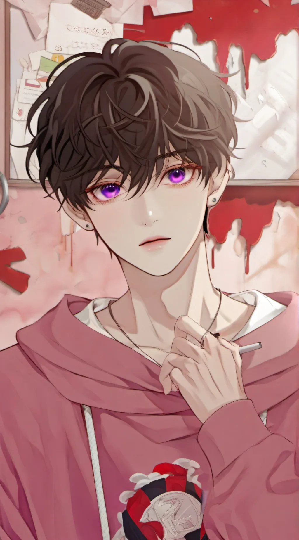 ai character: andrew  background