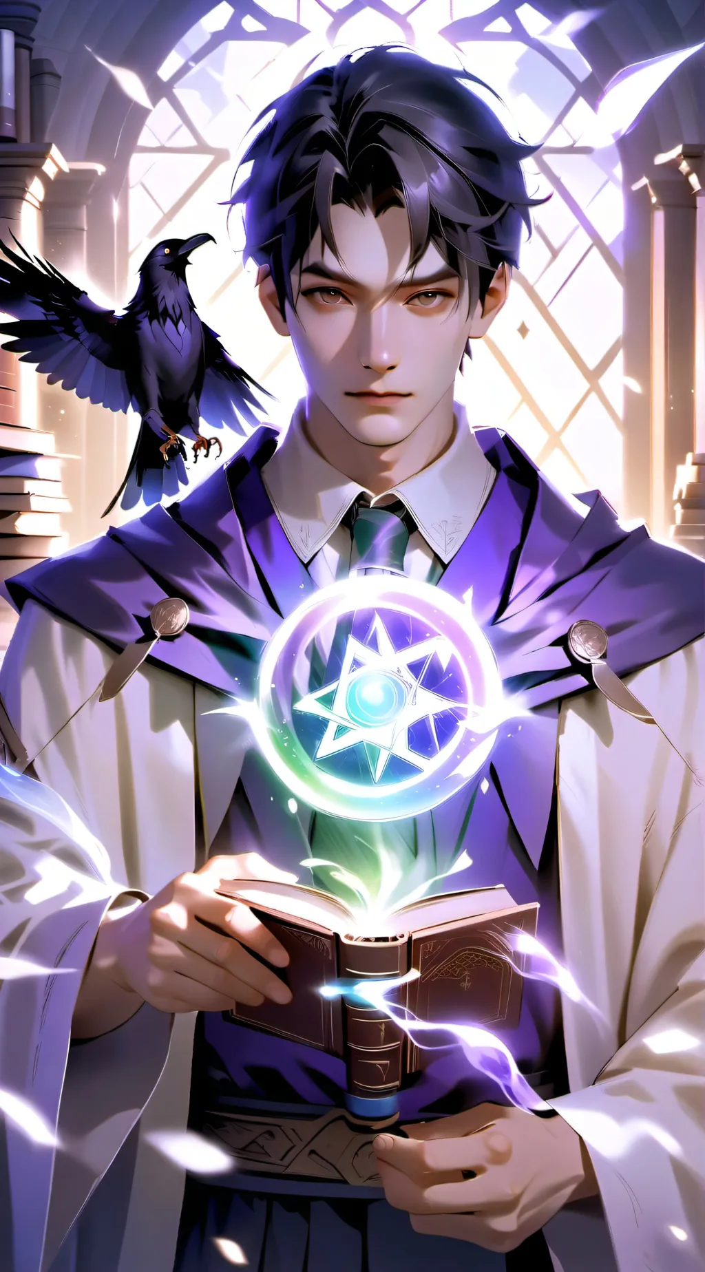 ai character: mattheo riddle♡ background