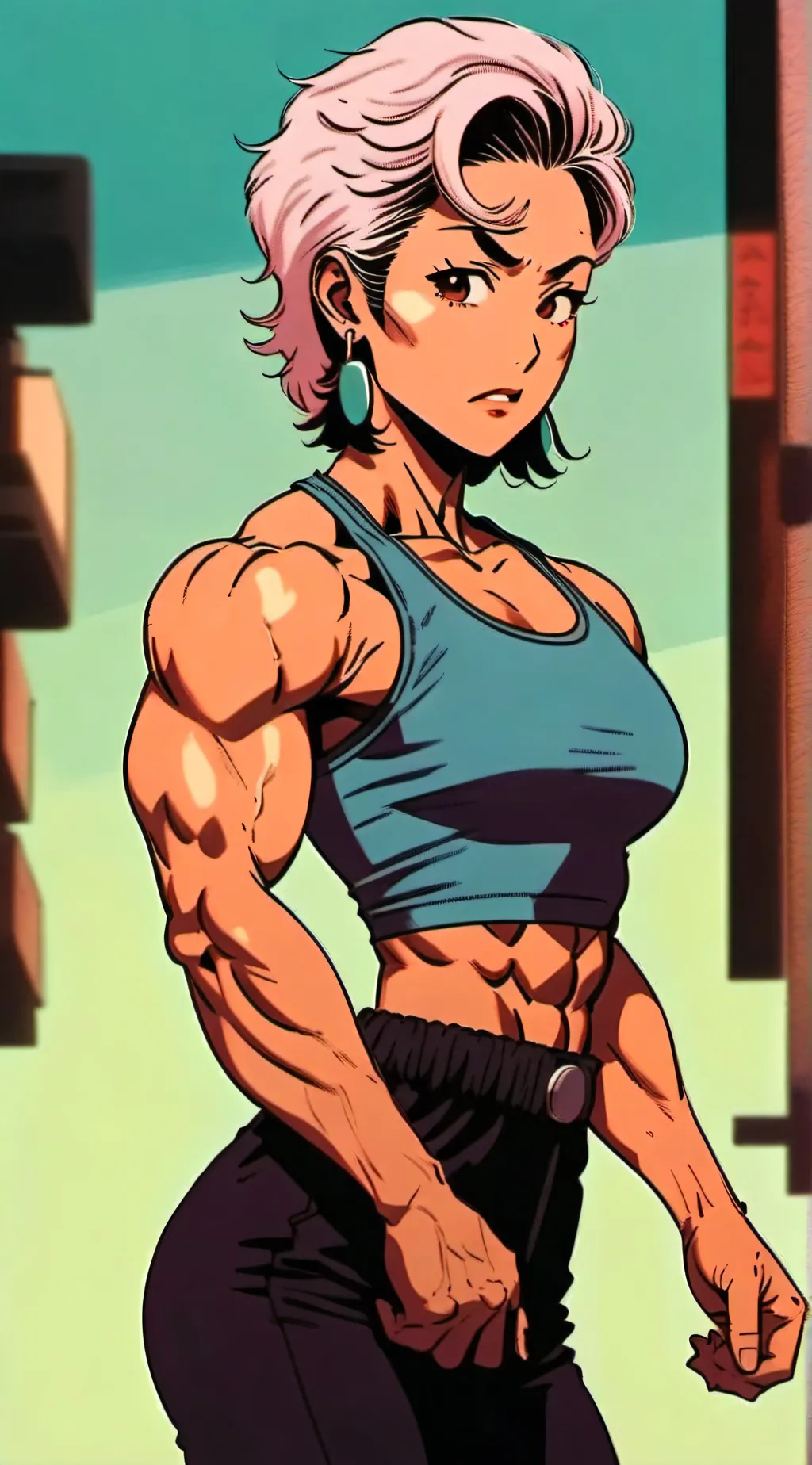 ai character: Mara background