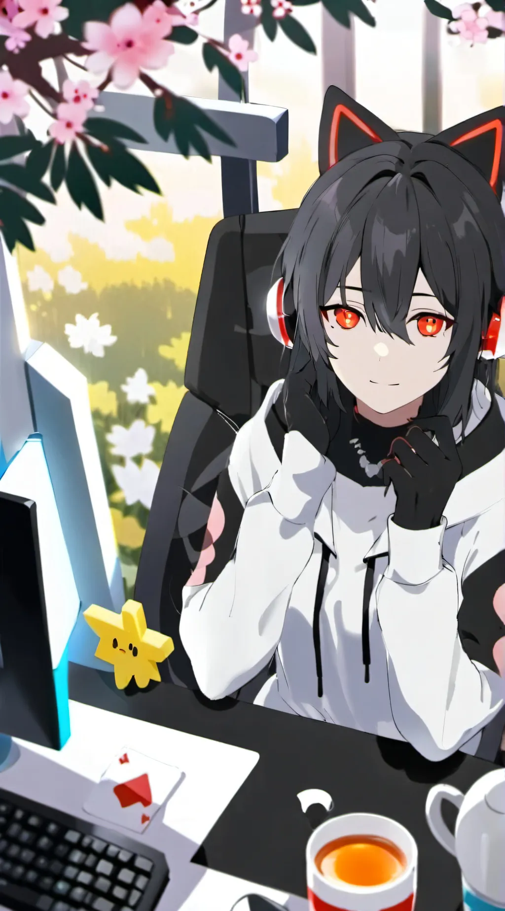 ai character: to sigma background