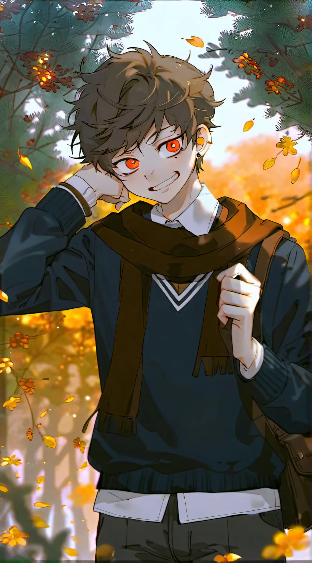 ai character: ~high school Edd~ background