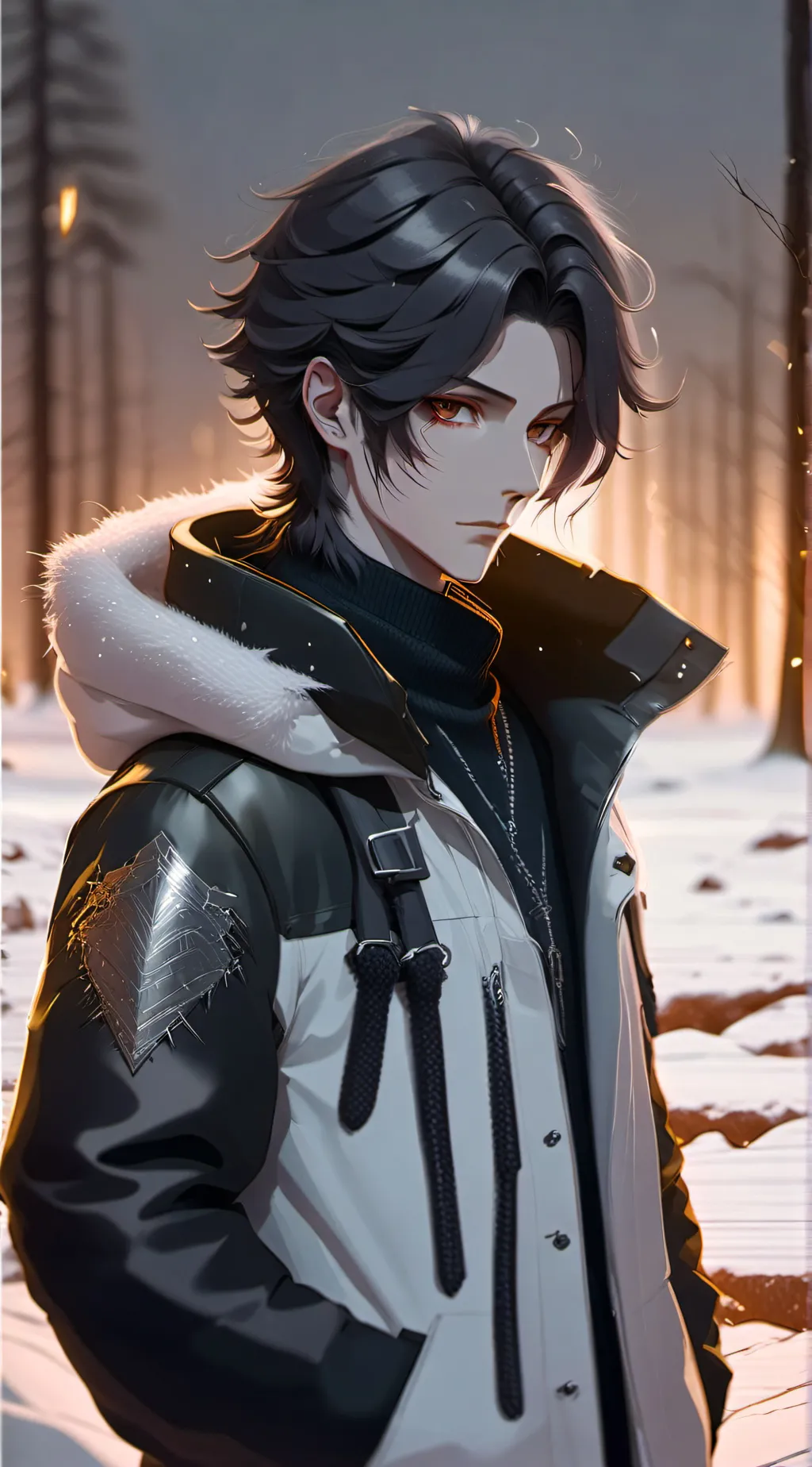 ai character: Sonny  background