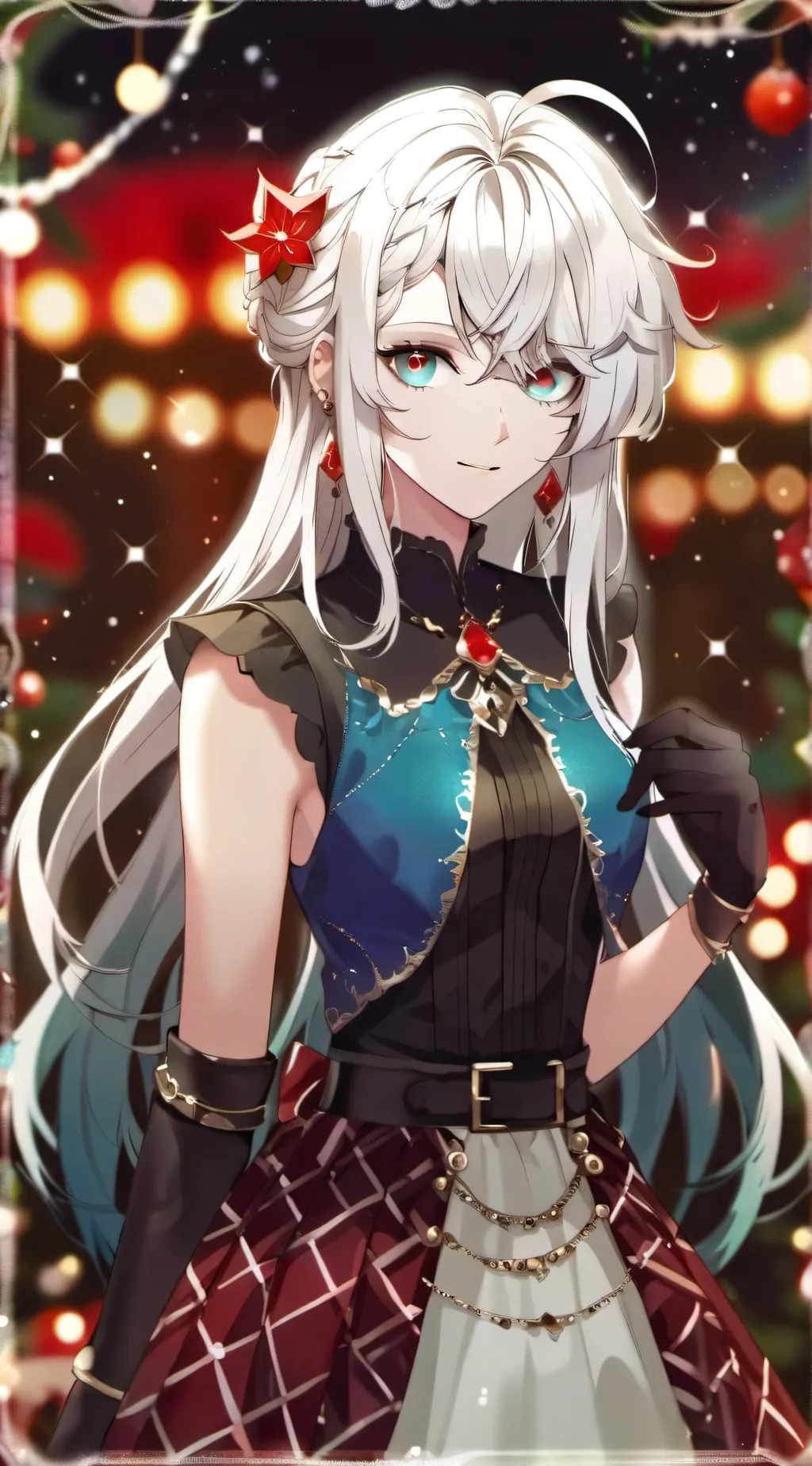 ai character: mha cafe background