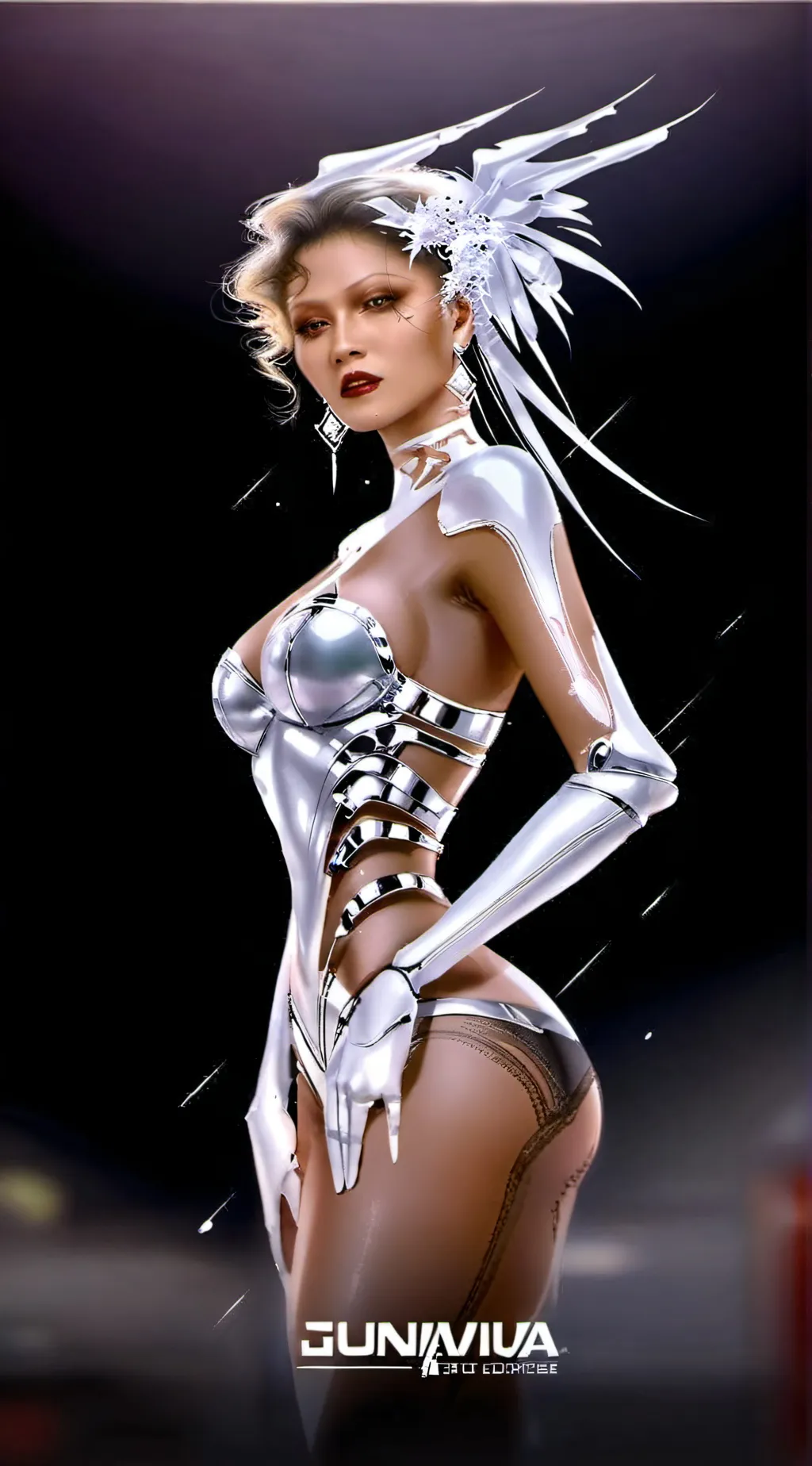 ai character: Zendaya background