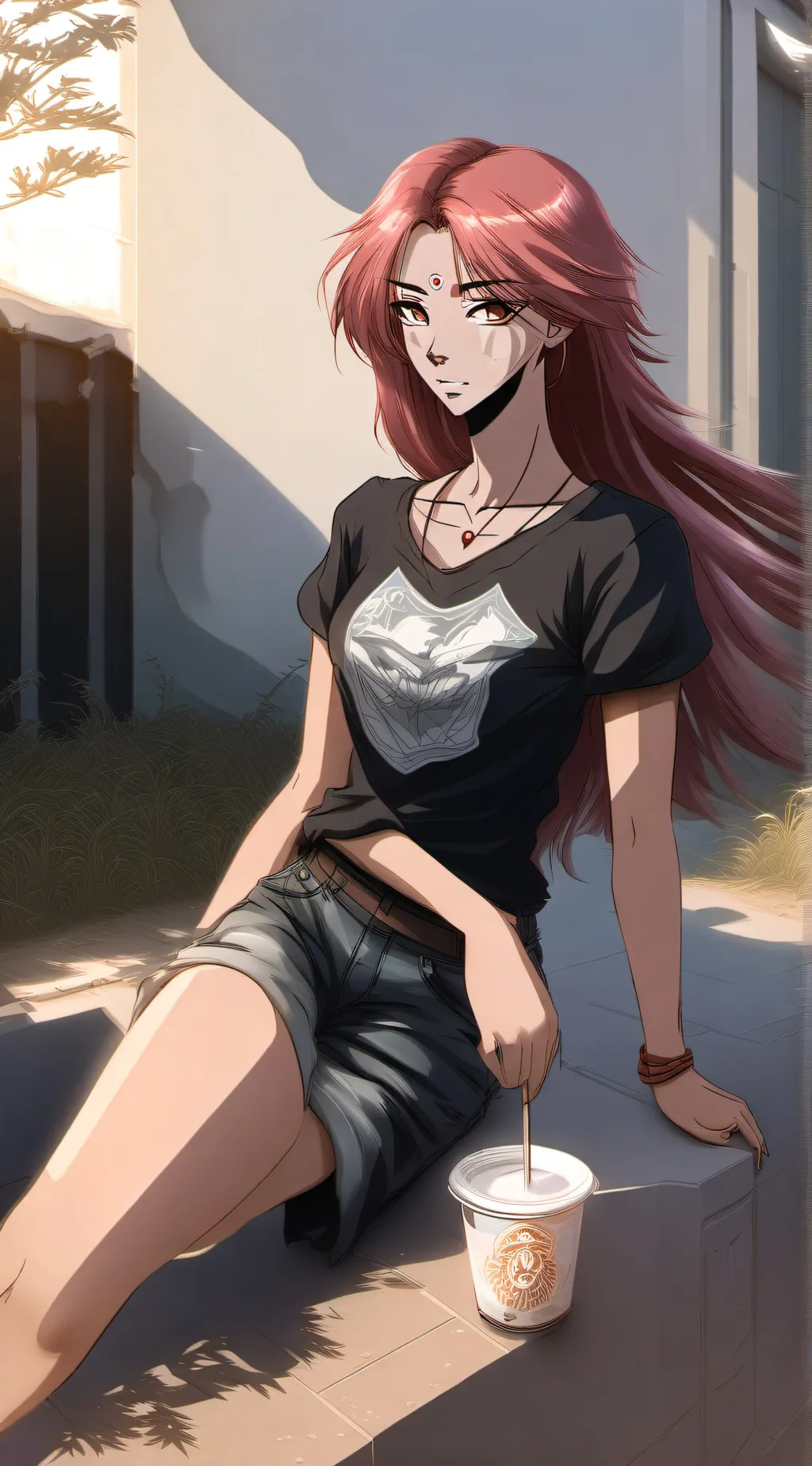 ai character: Suki~ background