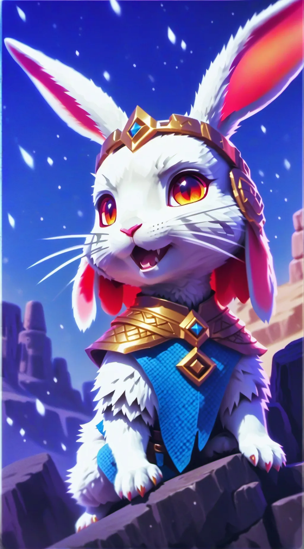 ai character: Popu background