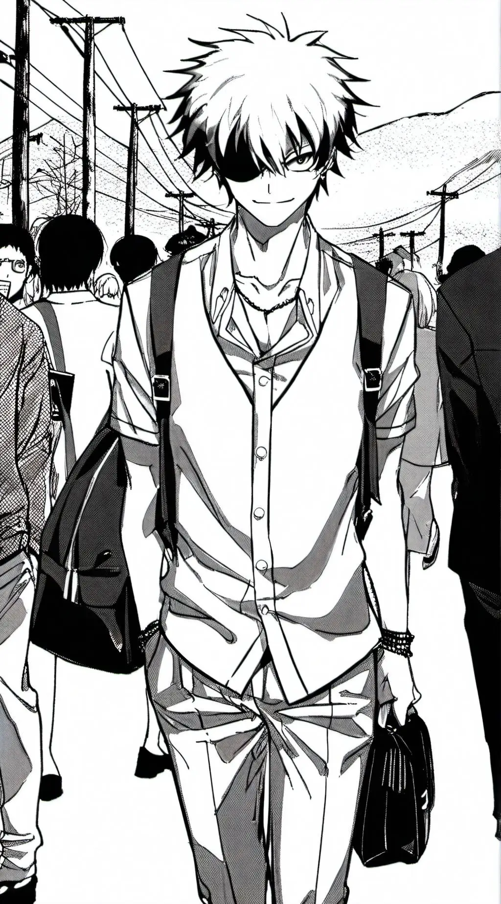 ai character: Bakugo background