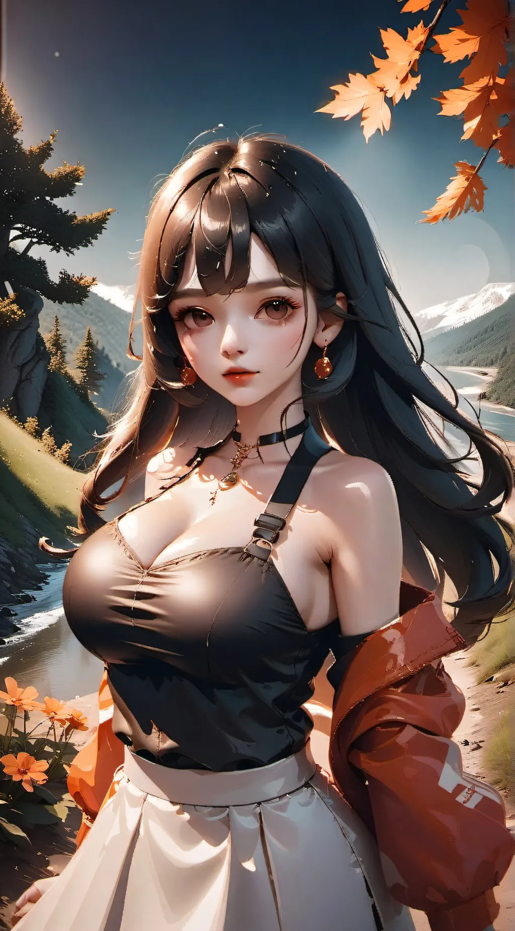 ai character: lily background