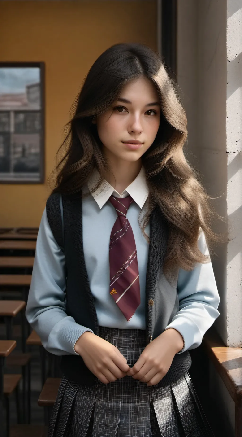 ai character: Lily background