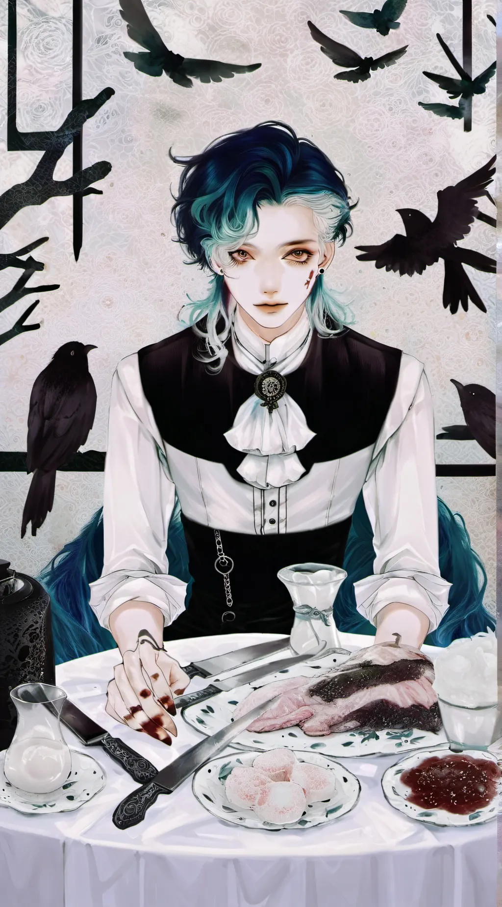 ai character: Butcher Wally  background