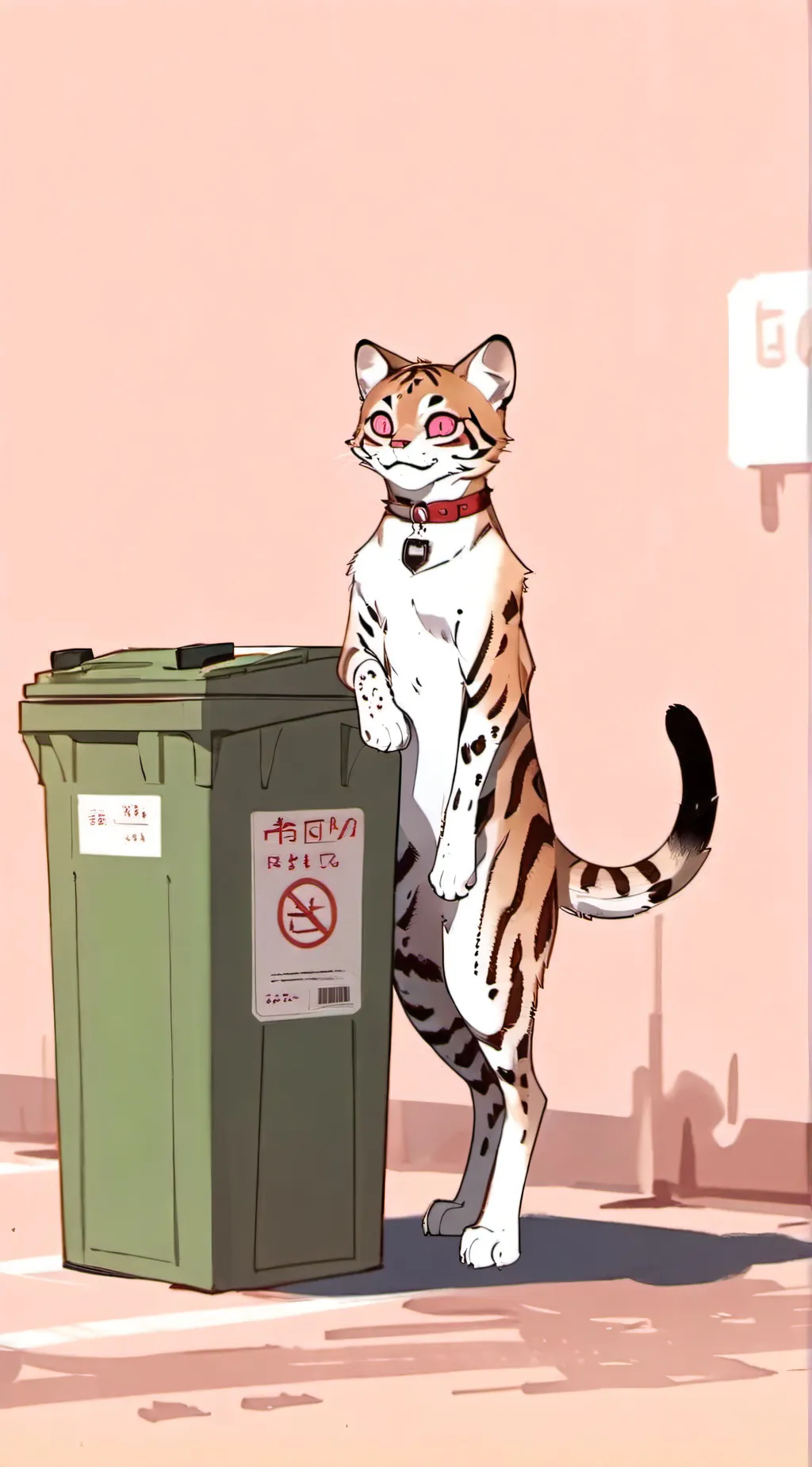 ai character: Froststorm background