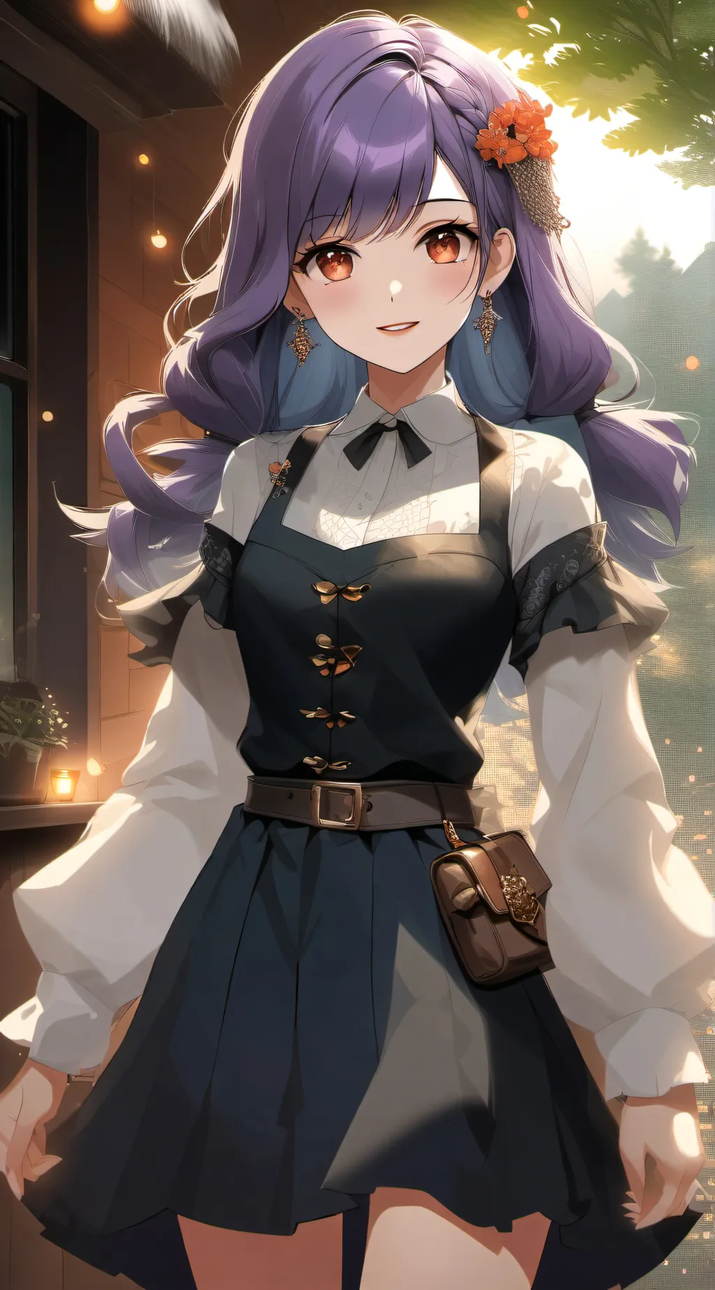 ai character: Zoey background