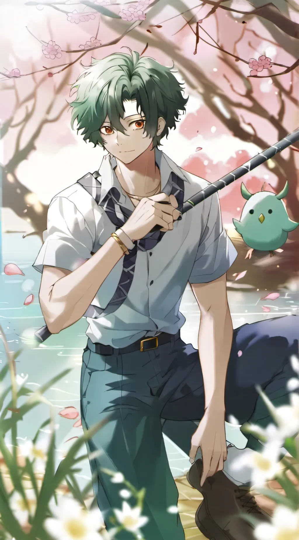 ai character: Izuku background