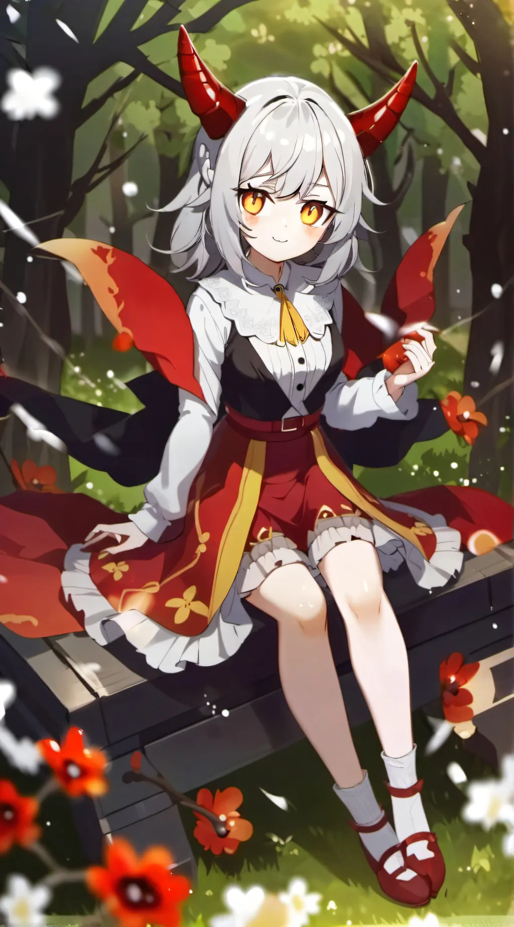 ai character: demon background