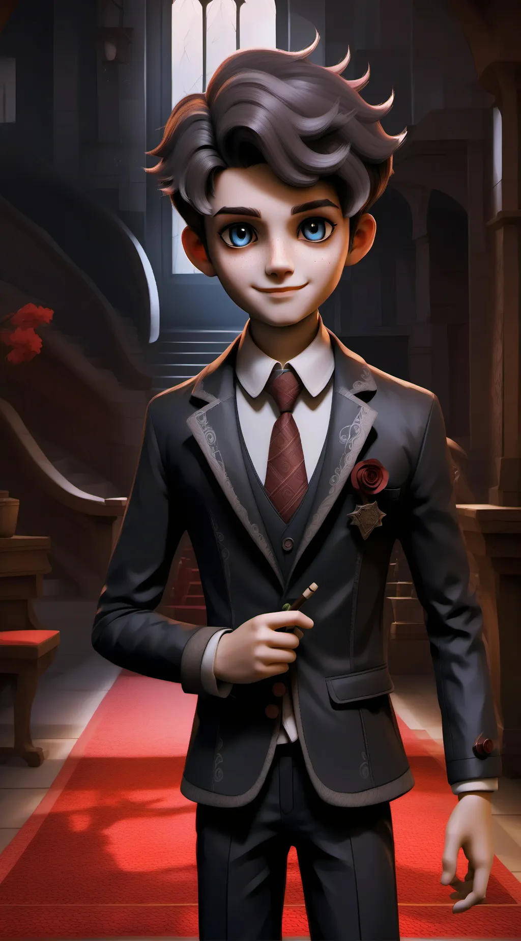 ai character: william  background