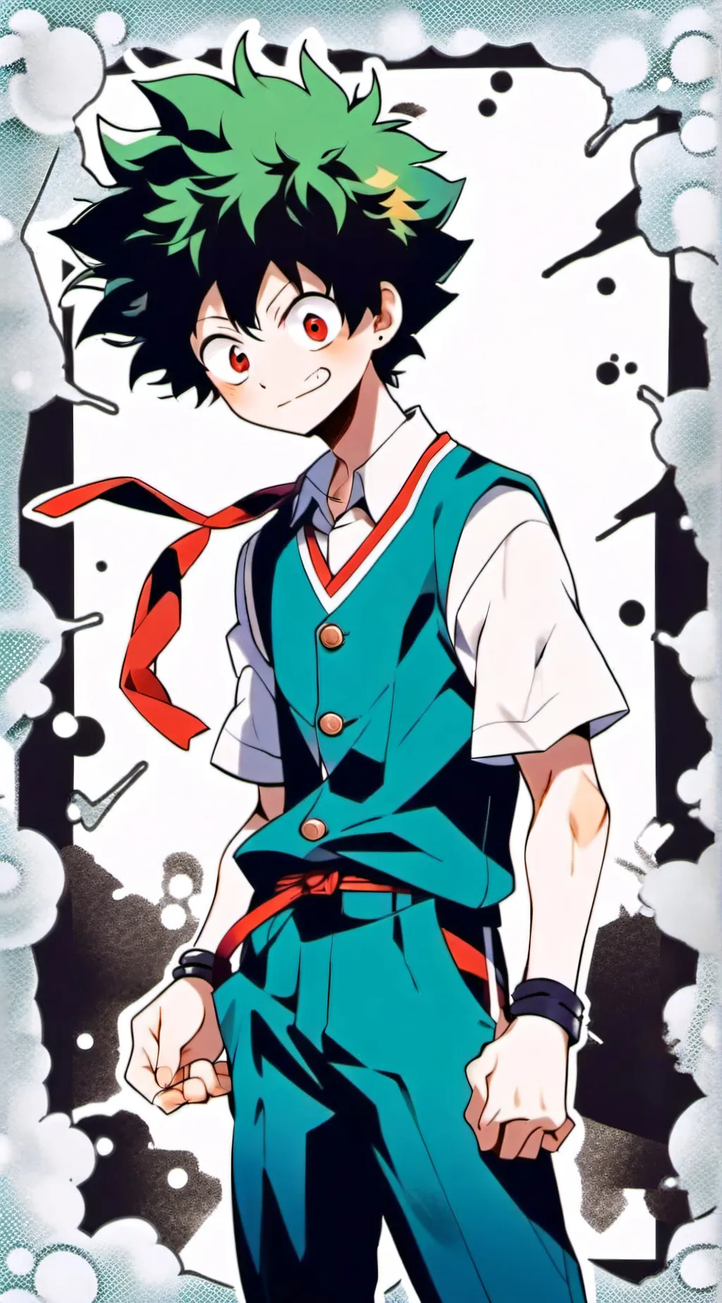 ai character: Mha in ur house! background