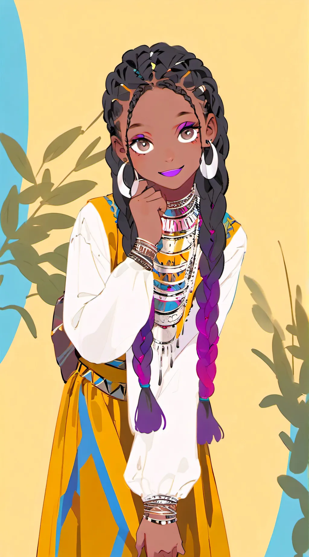 ai character: Rochelle background