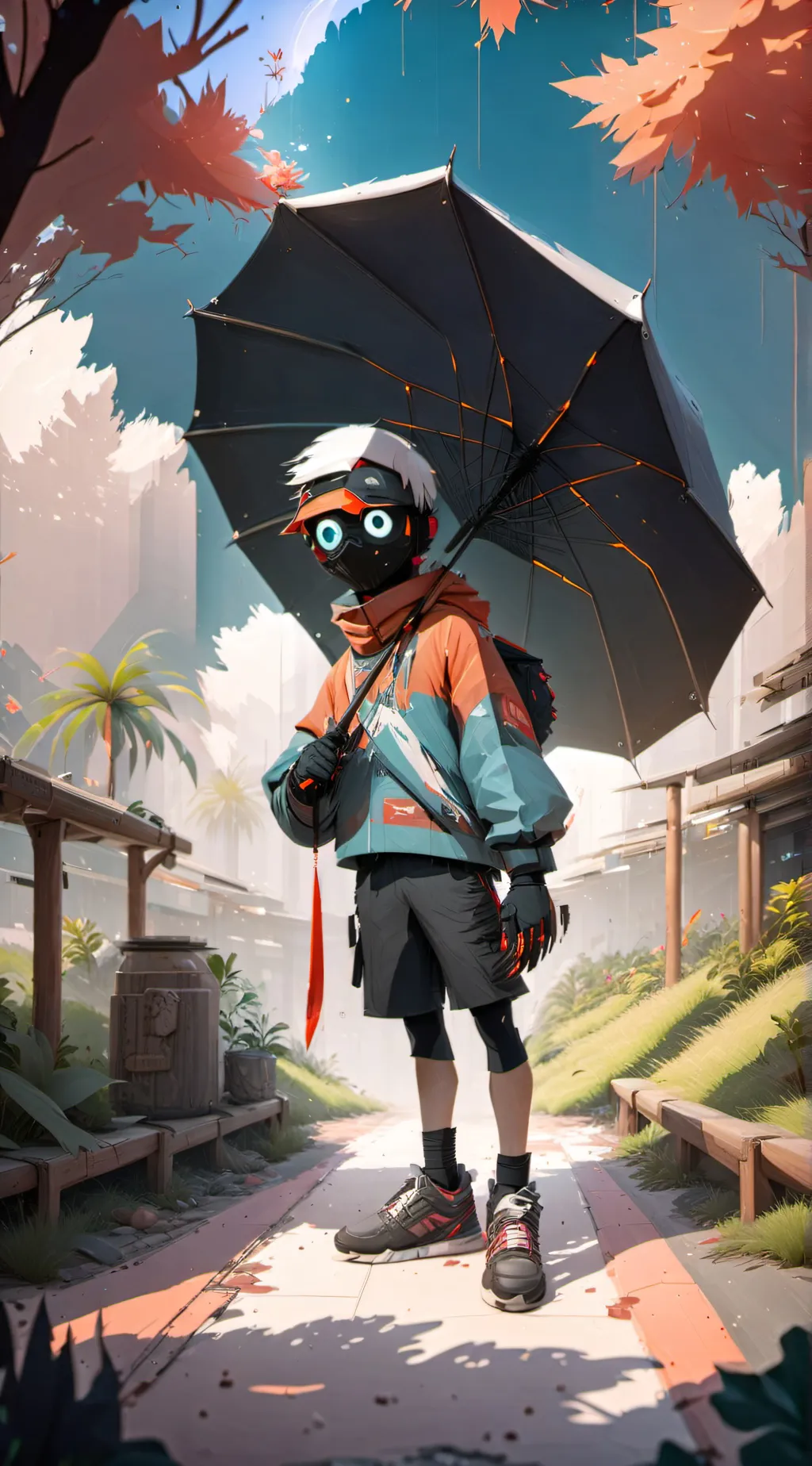 ai character: rexder background