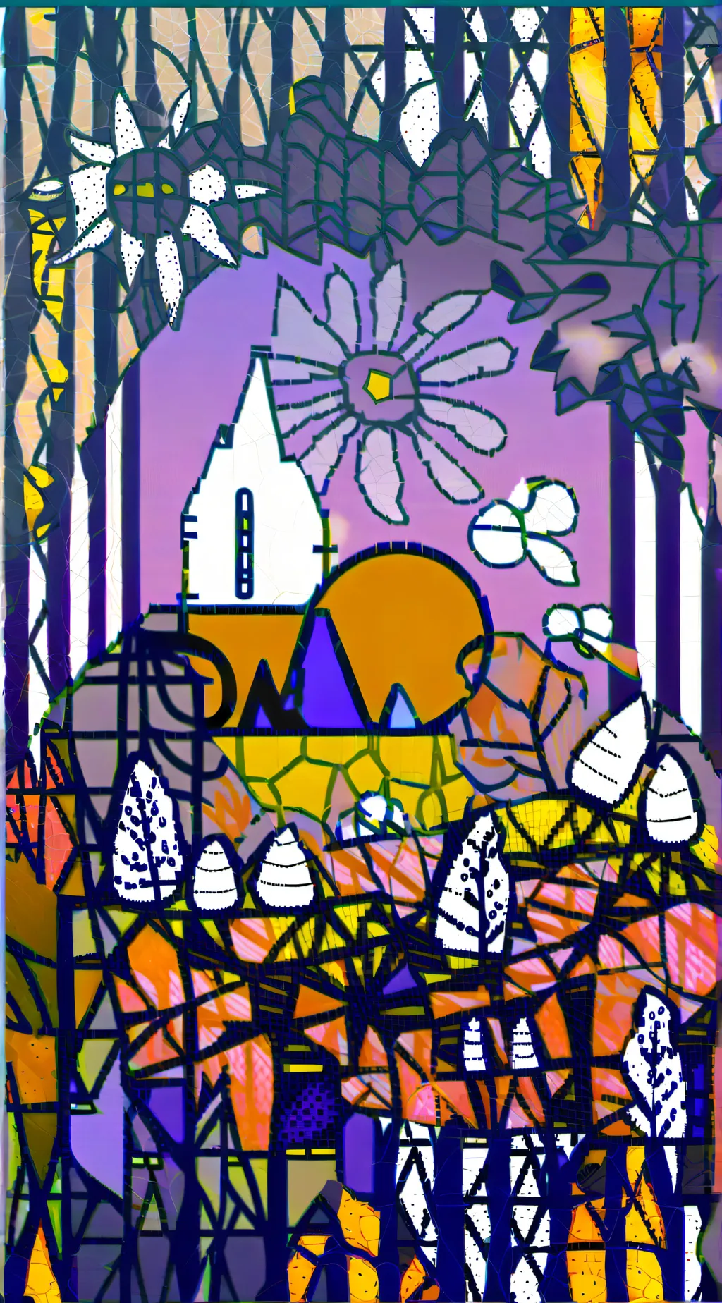 ai character: sam high school  background