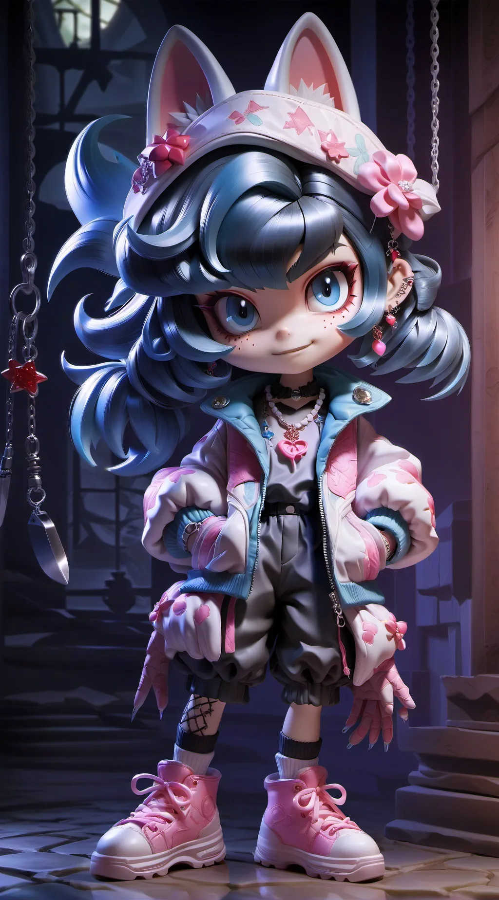 ai character: Wendy O Koopa  background