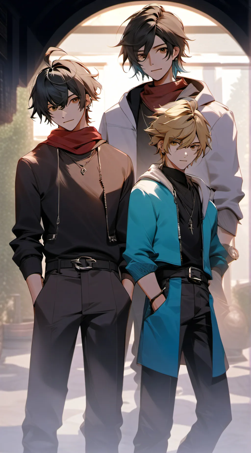 ai character: Older Brothers  background