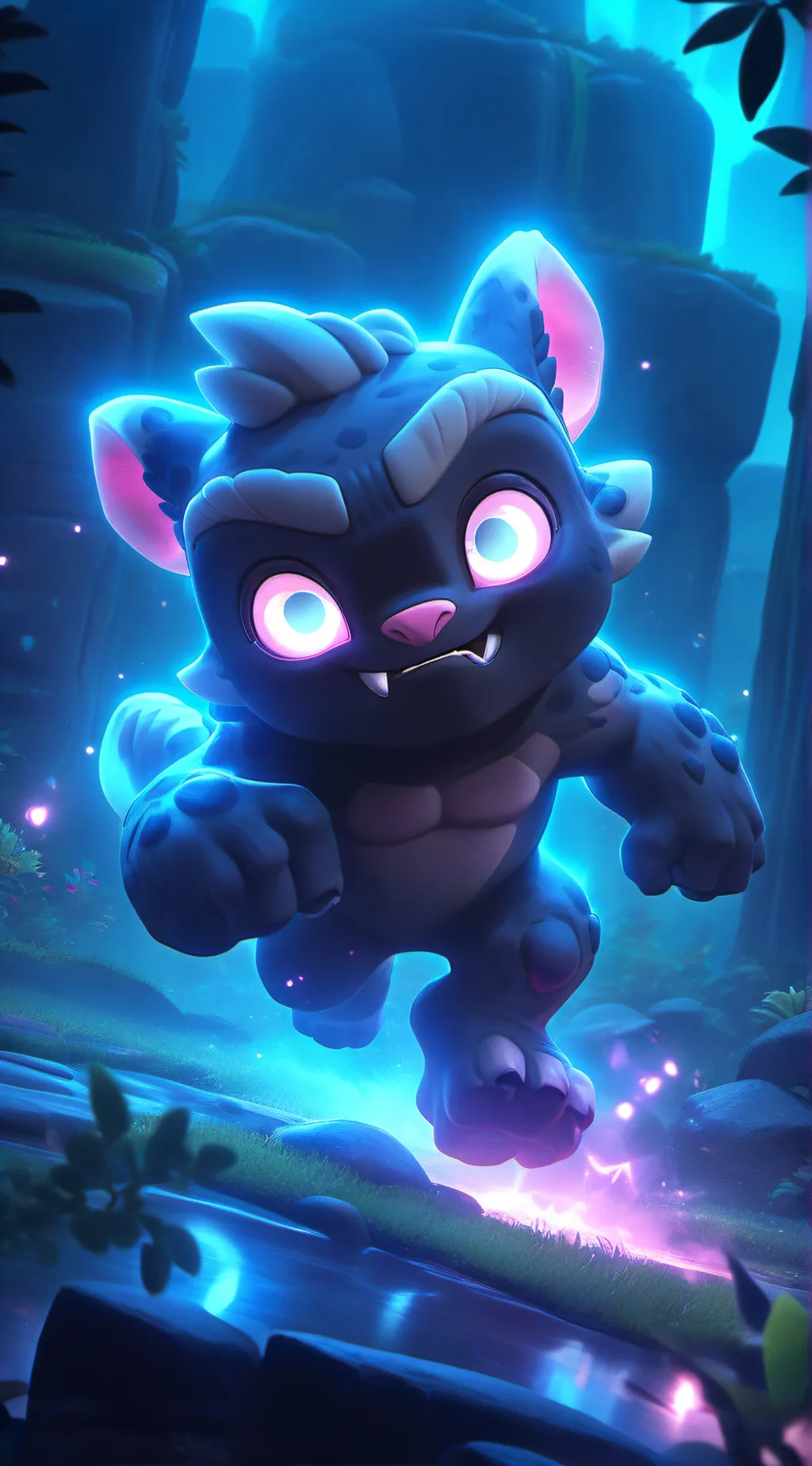 ai character: catnap background