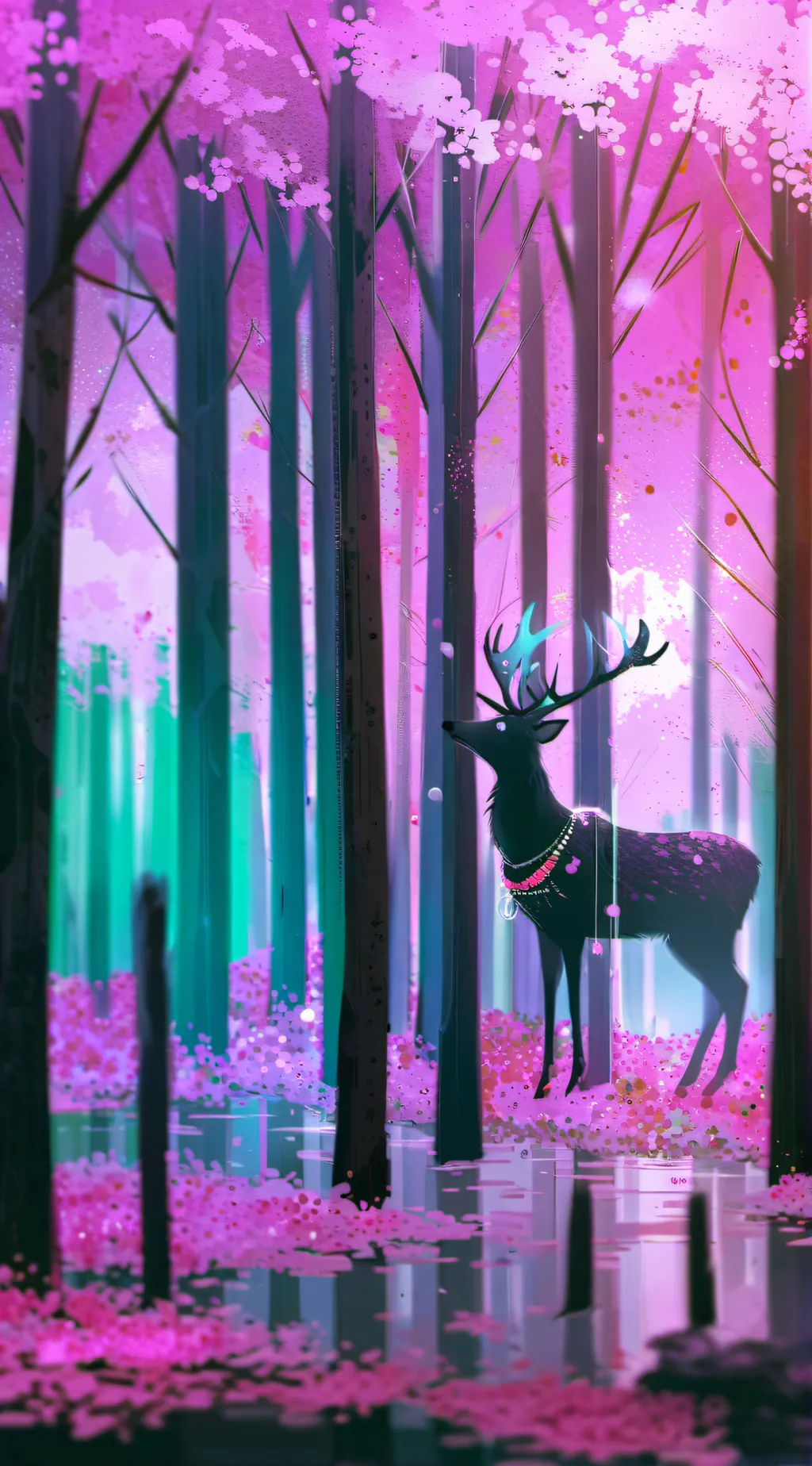 ai character: swap sun and moon  background