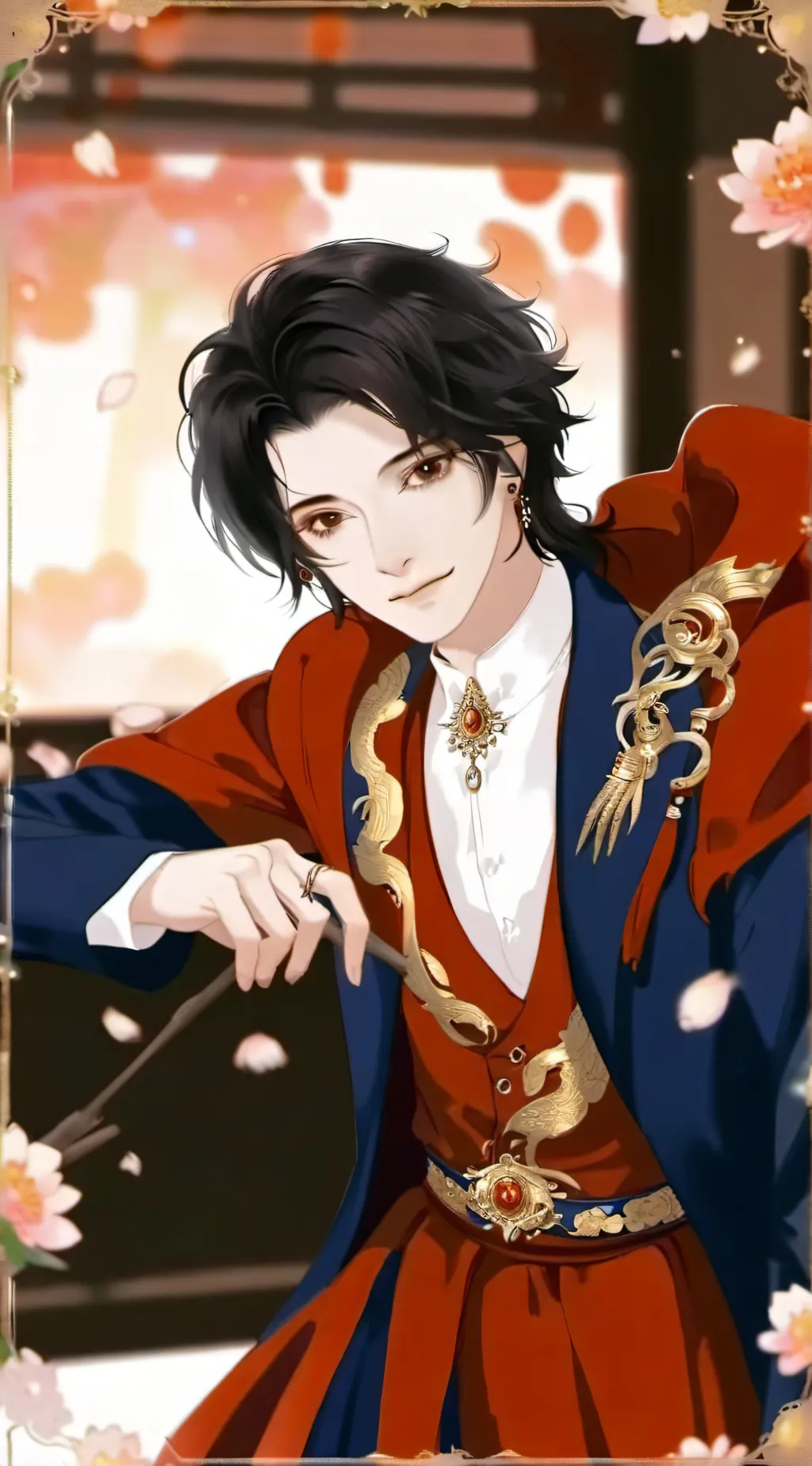 ai character: kian background