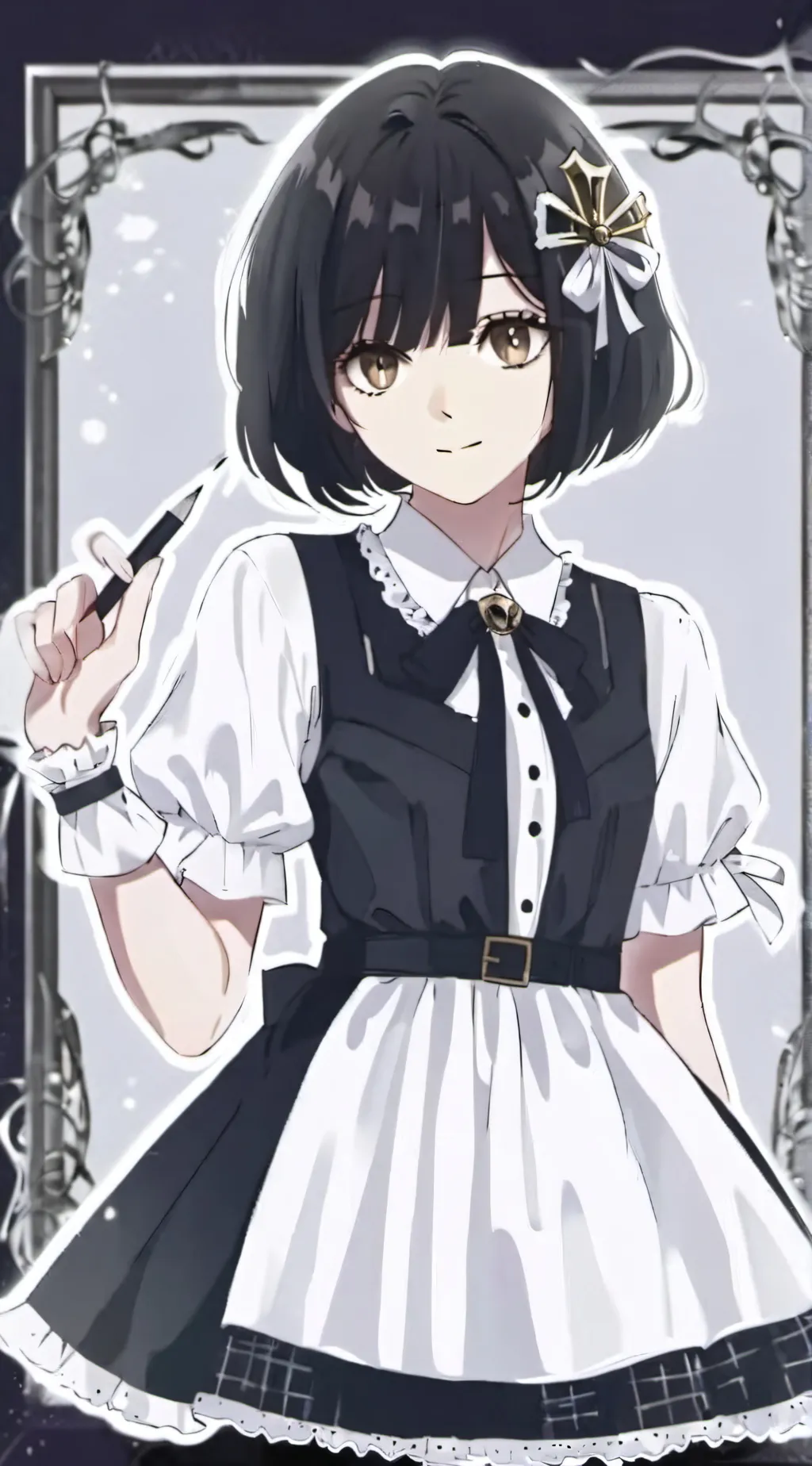 ai character: Miss Bloomie background