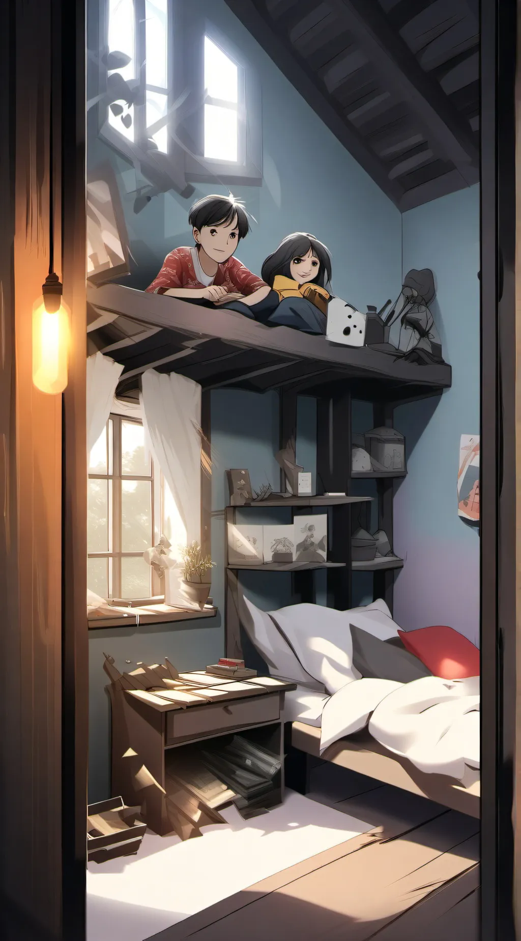 ai character: camp invechon background