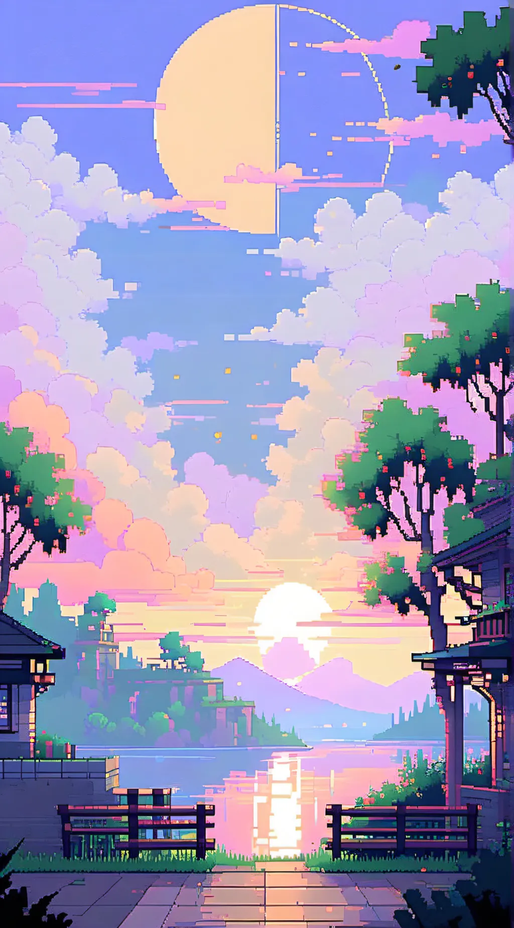 ai character: 🦌📻Radio-Apple🍎 background