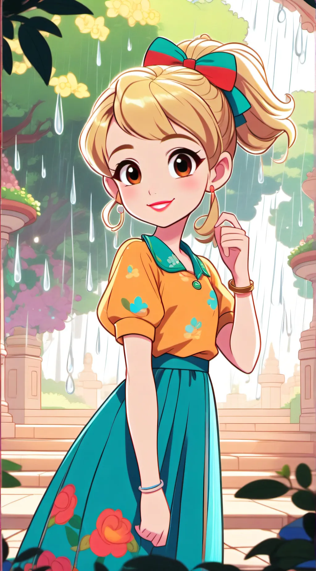 ai character: Aria background