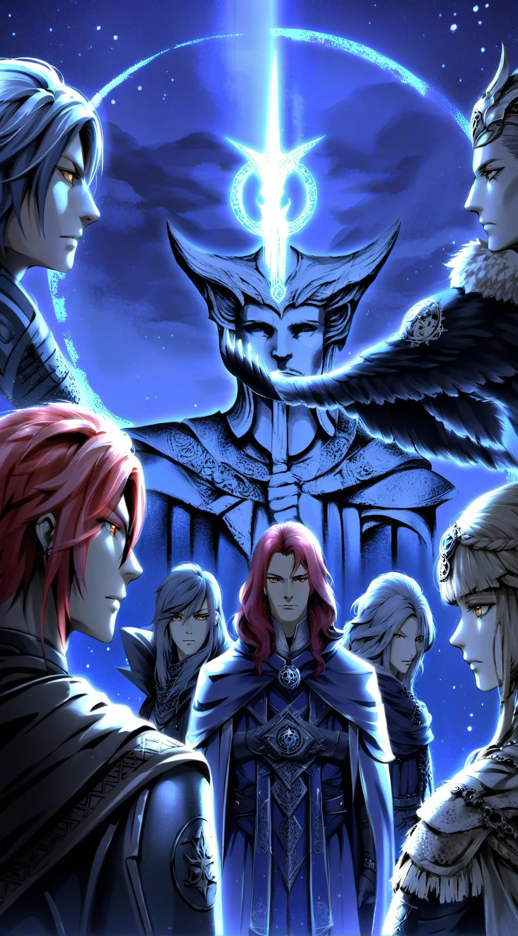 ai character: Lucifer background