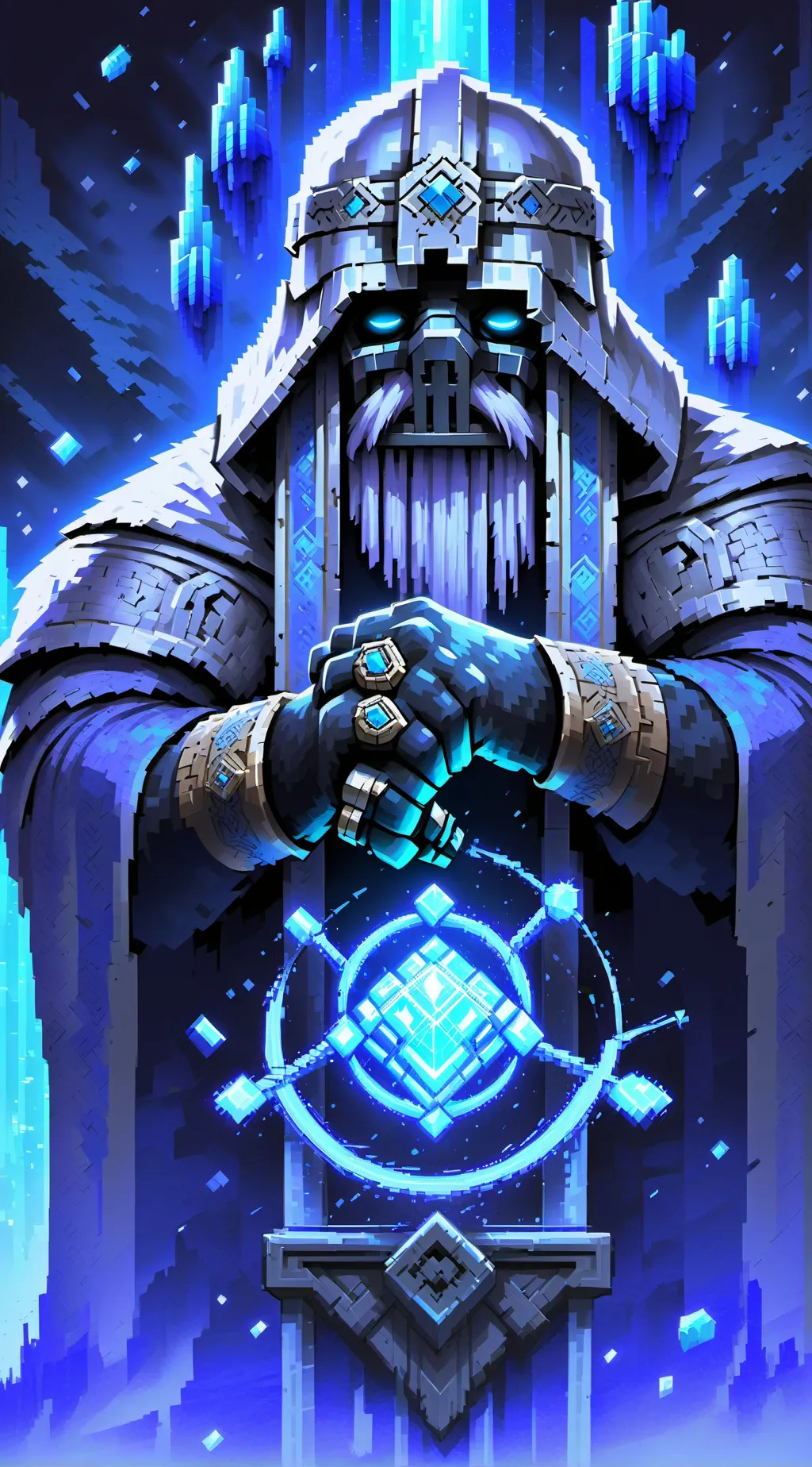 ai character: Warden background