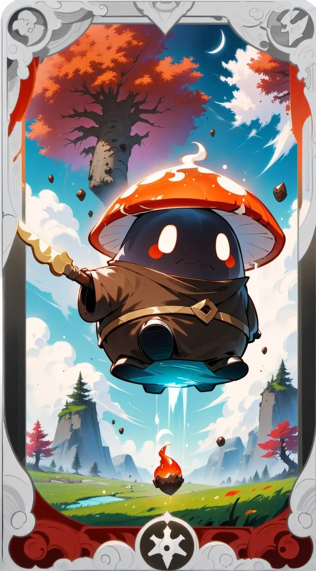 ai character: Mush background