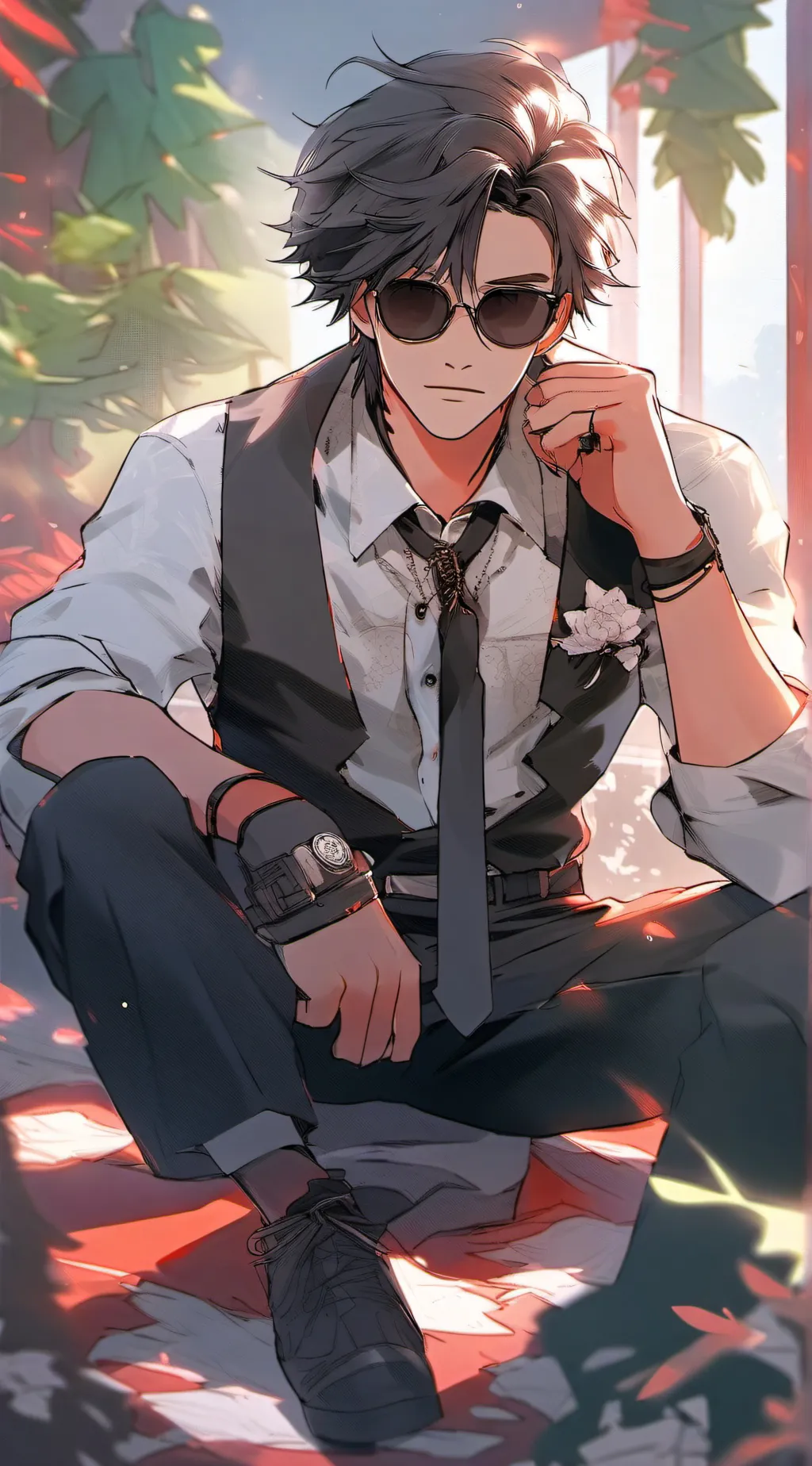 ai character: Zack background