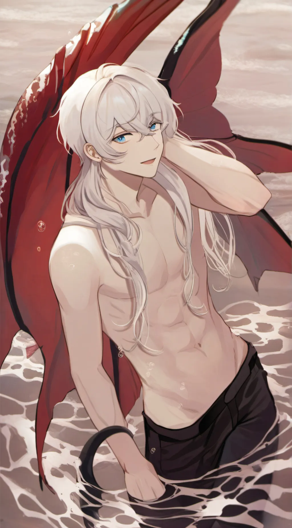 ai character: Mars background