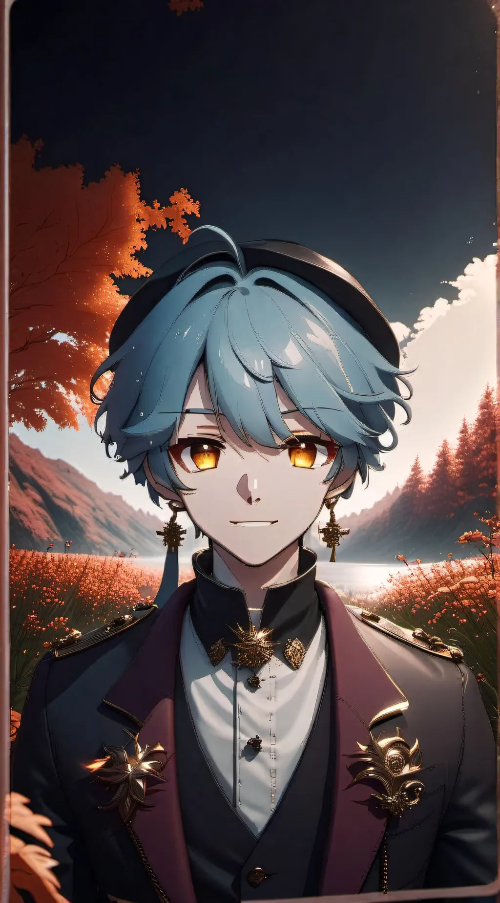 ai character: chongyun  xingqiu  background