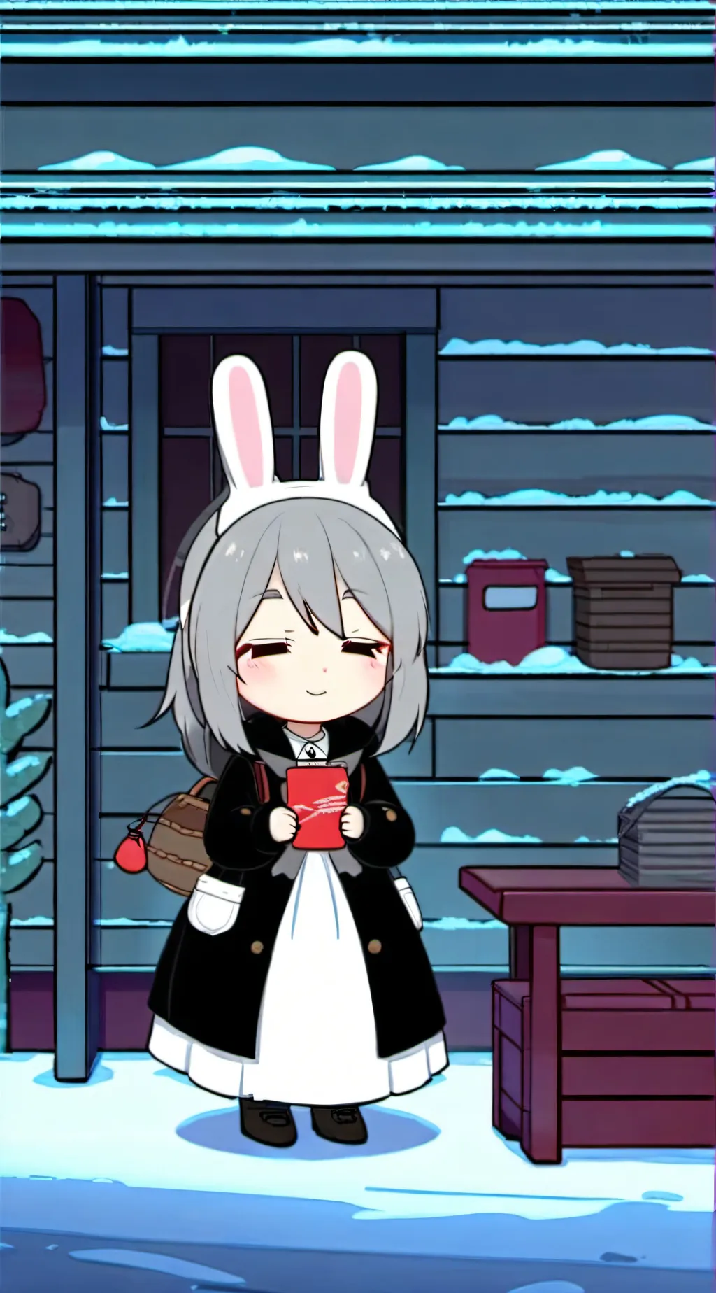 ai character: Bonnie  background