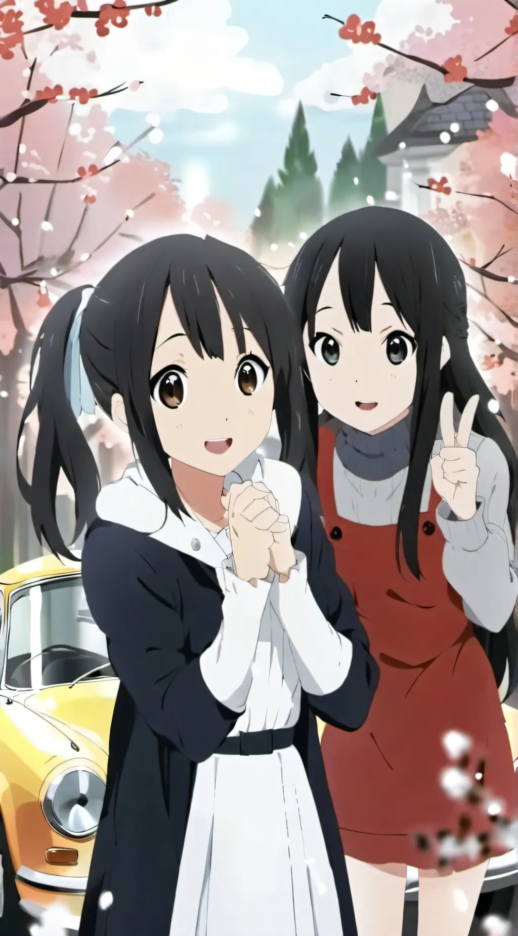 ai character:  Yuni and yuri background