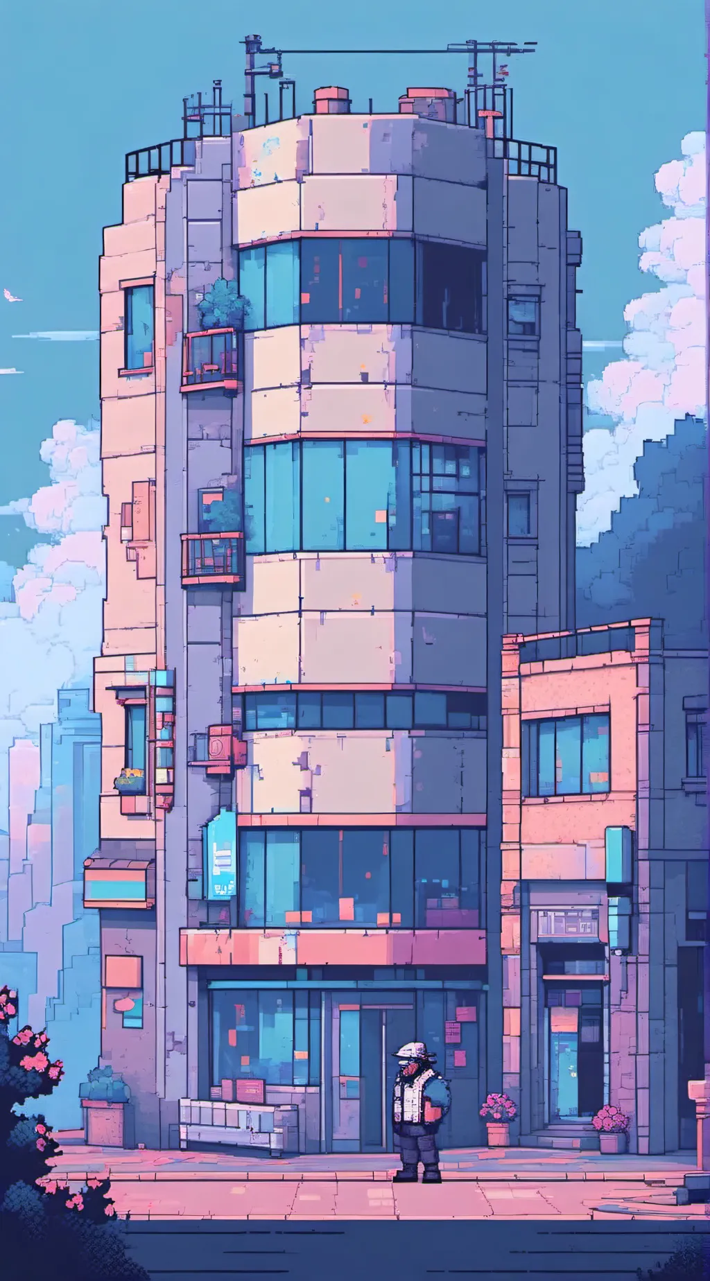 ai character: Mark Brown  background