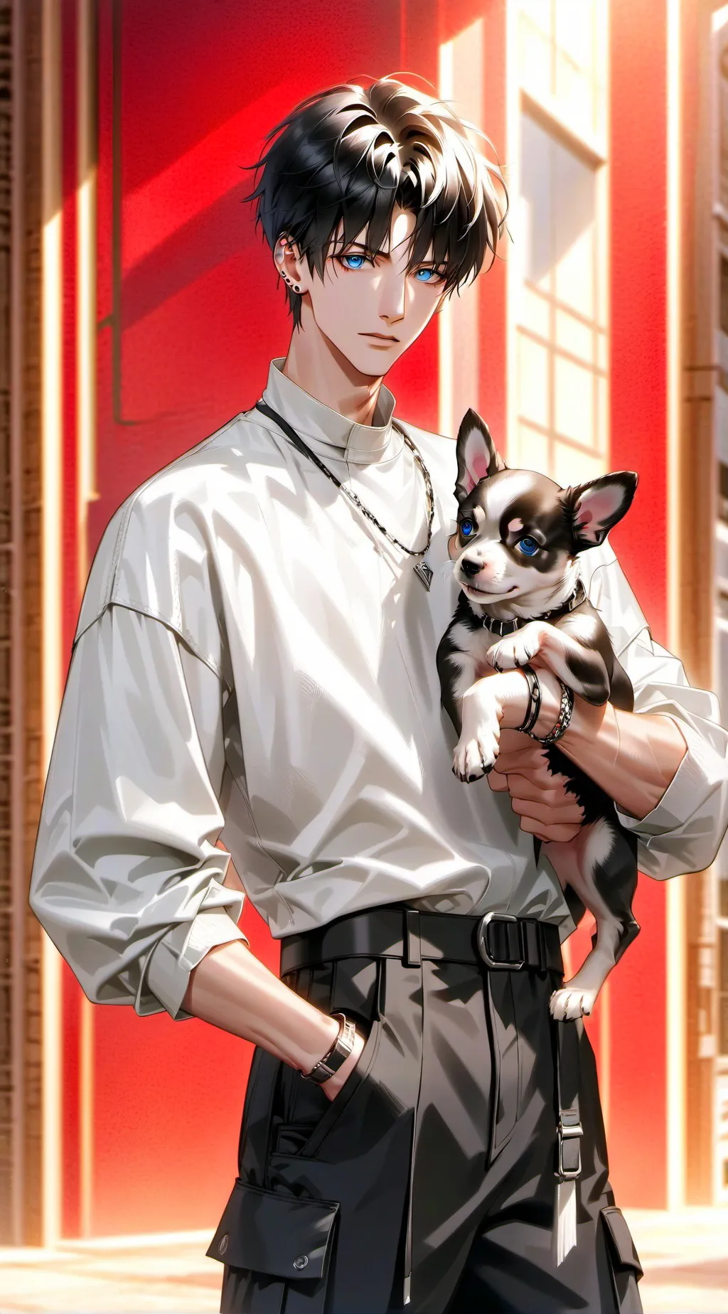 ai character: ~Adrik~ background