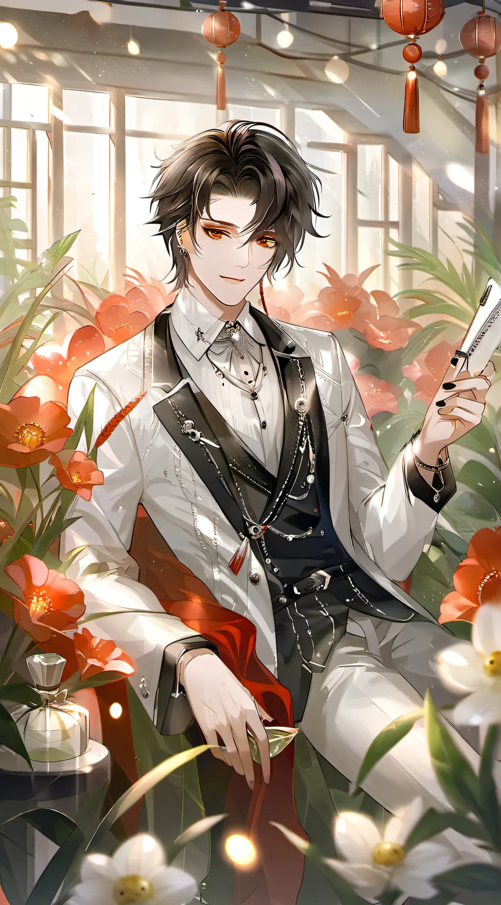 ai character: Max background