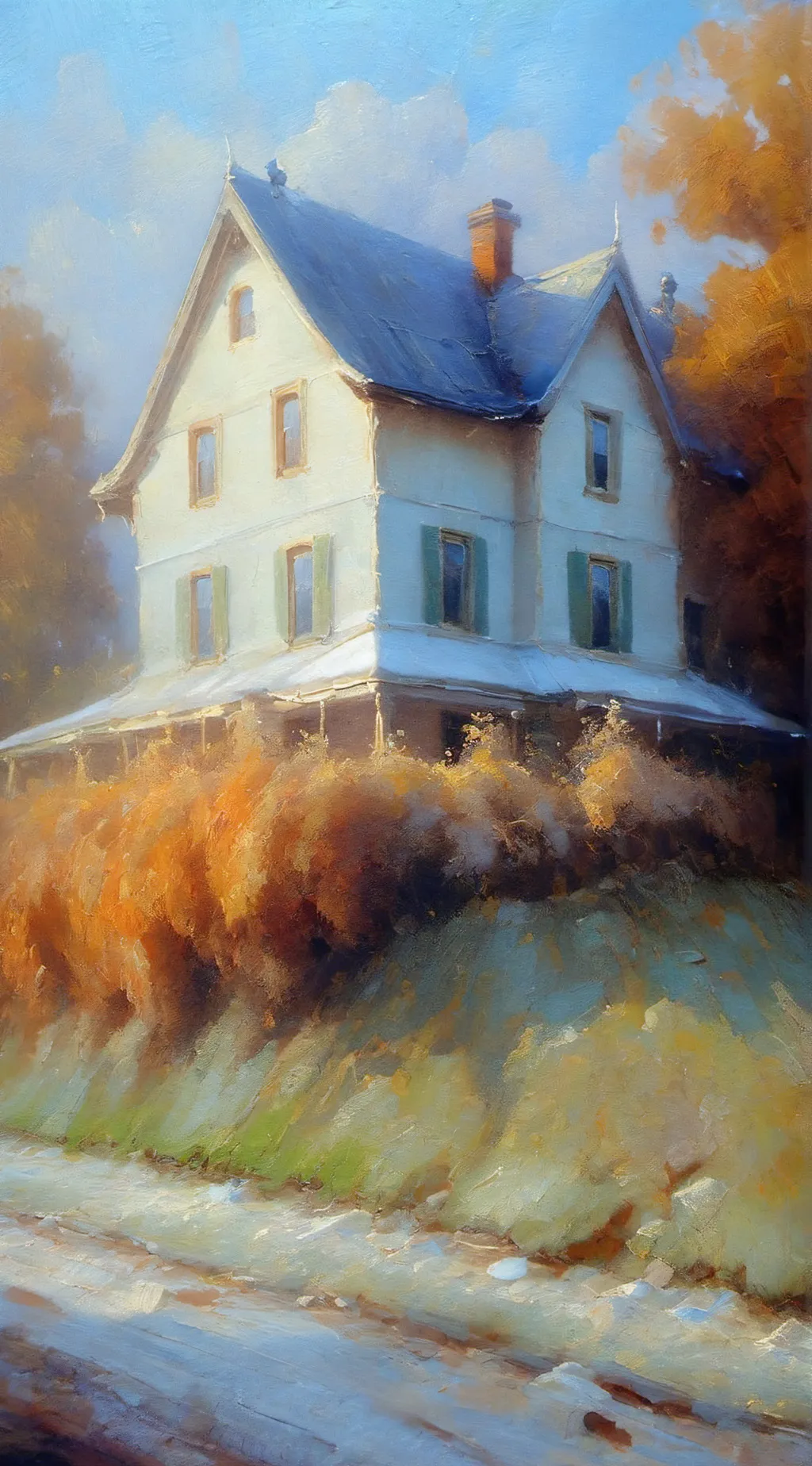 ai character: Percybeth house background