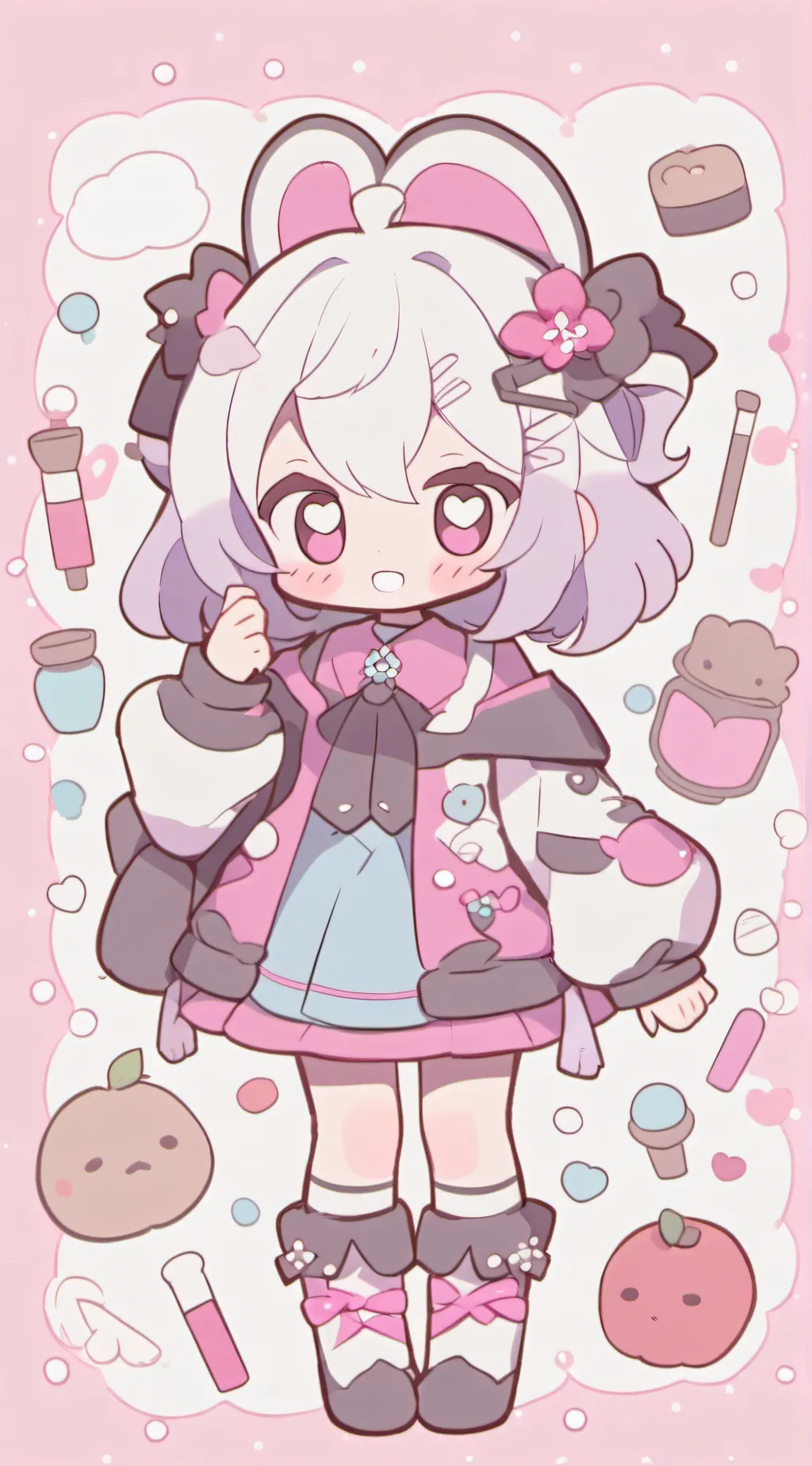 ai character: Sero and Todorki  background