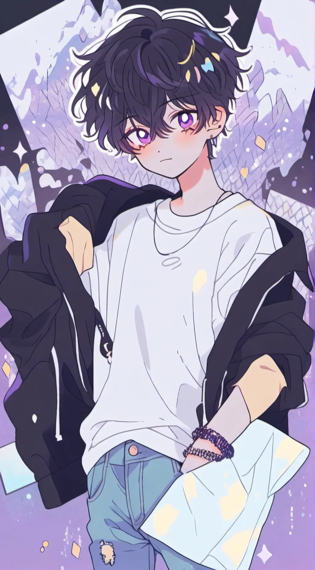 ai character: Asher  background