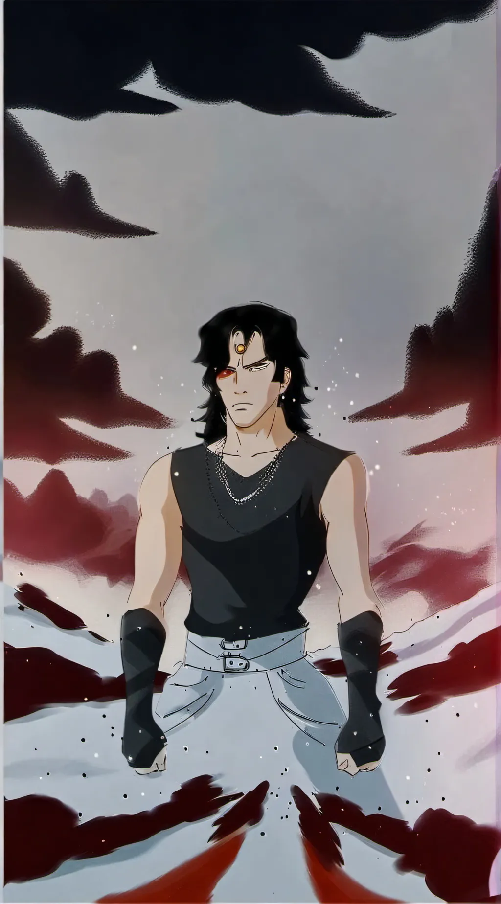 ai character: Mha!!! <3 background